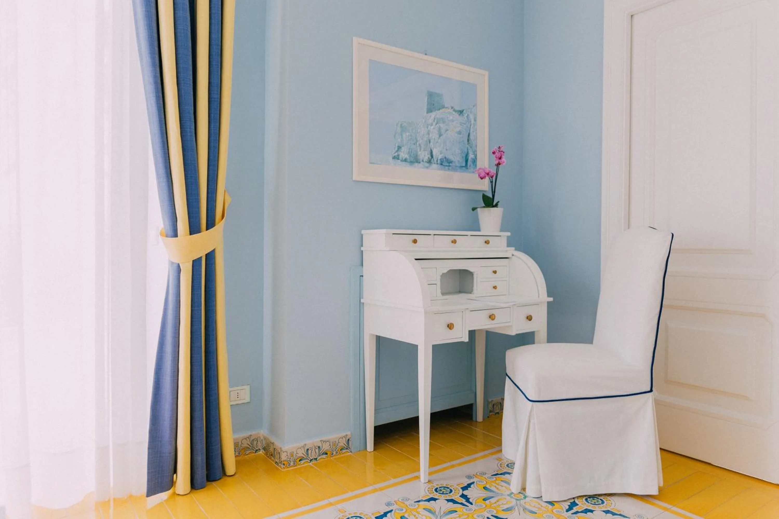 Decorative detail in Villa Eliana