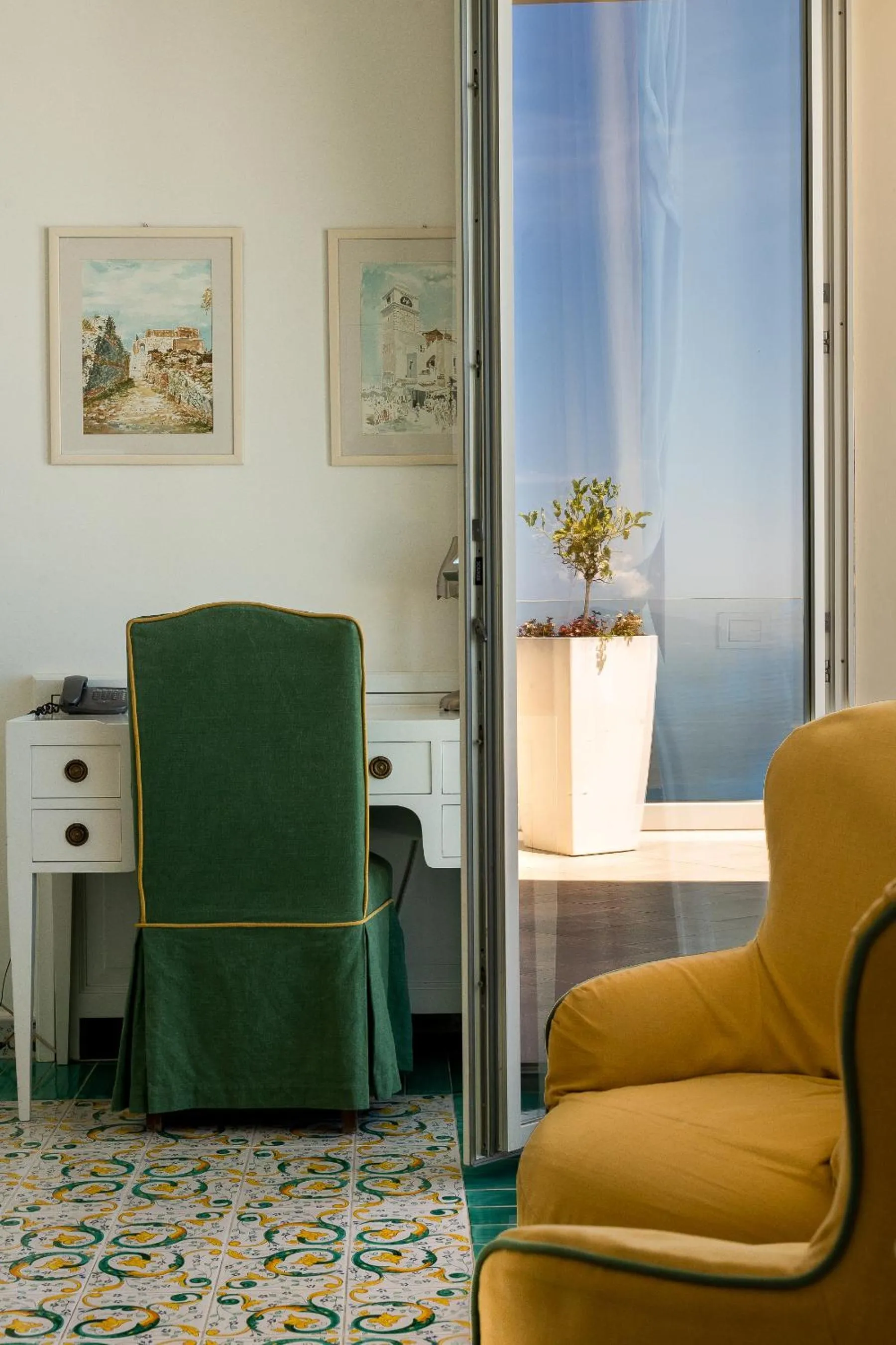 Living room in Villa Eliana