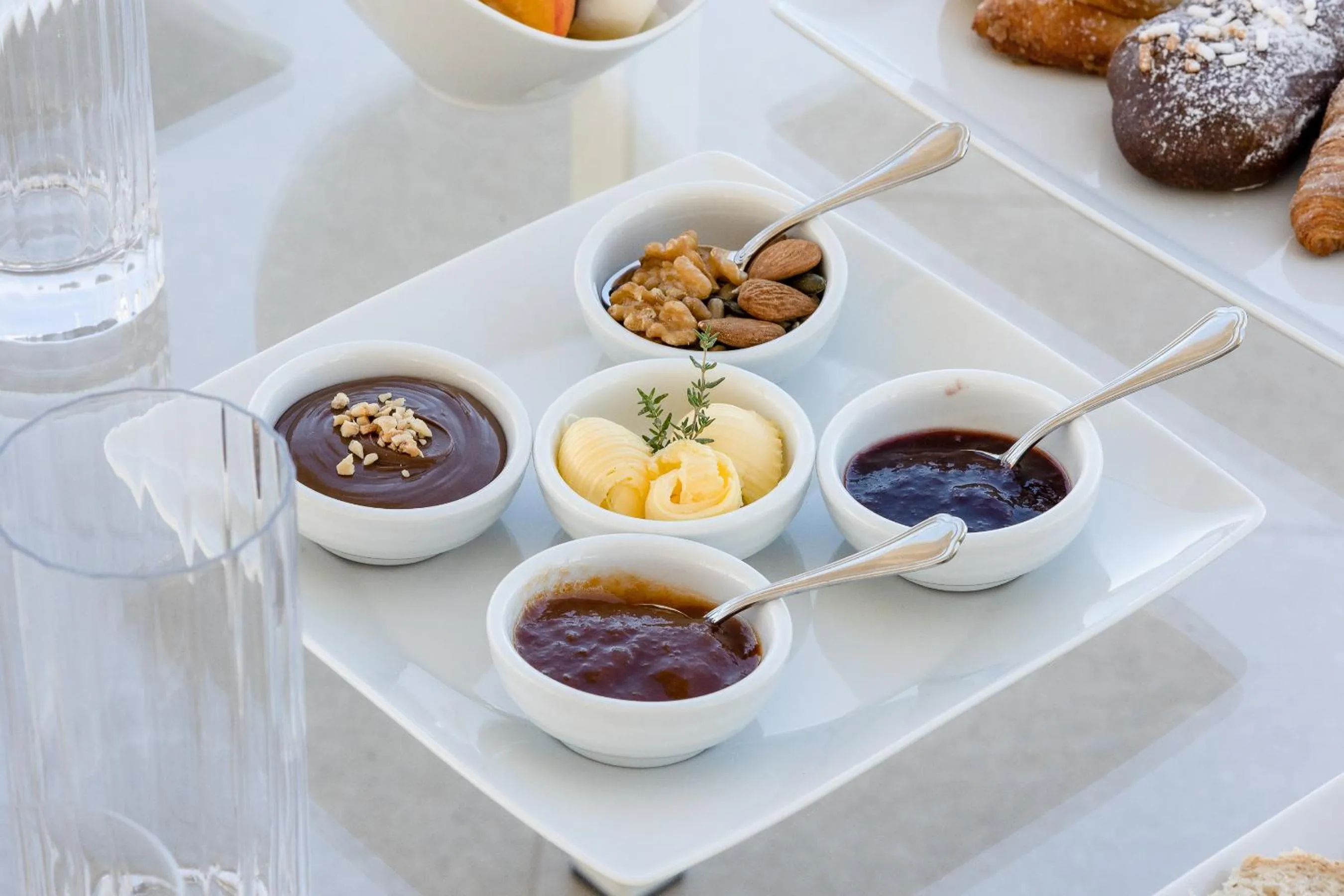 Continental breakfast in Villa Eliana