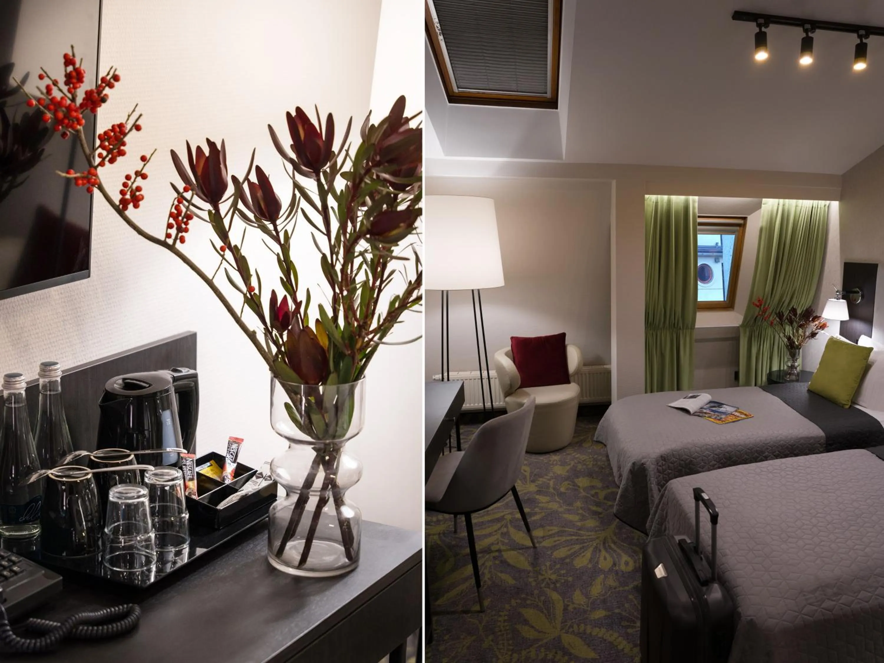 Photo of the whole room, Bed in Hotel Atrium