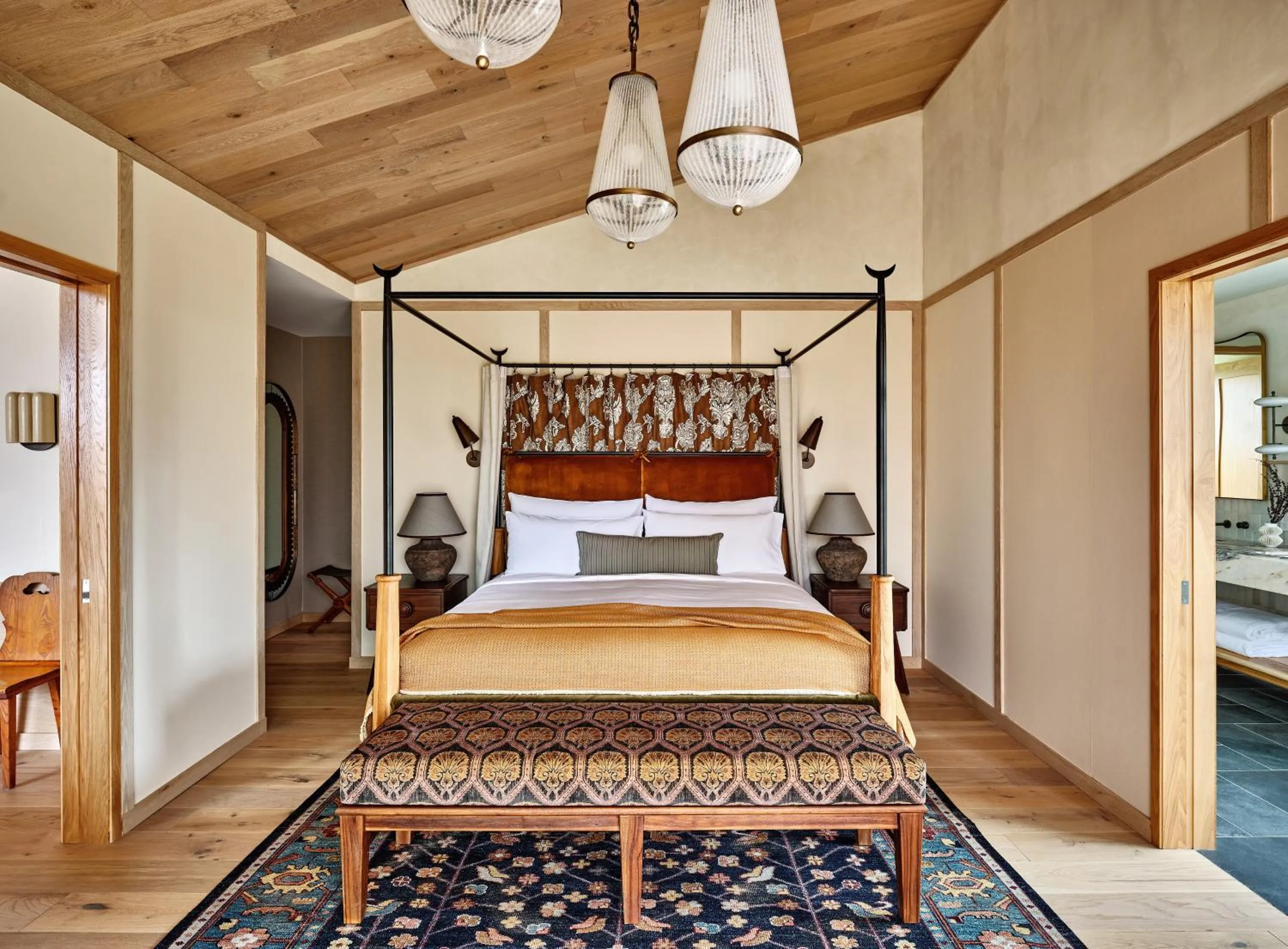 Bed in Wildflower Farms, Auberge Collection