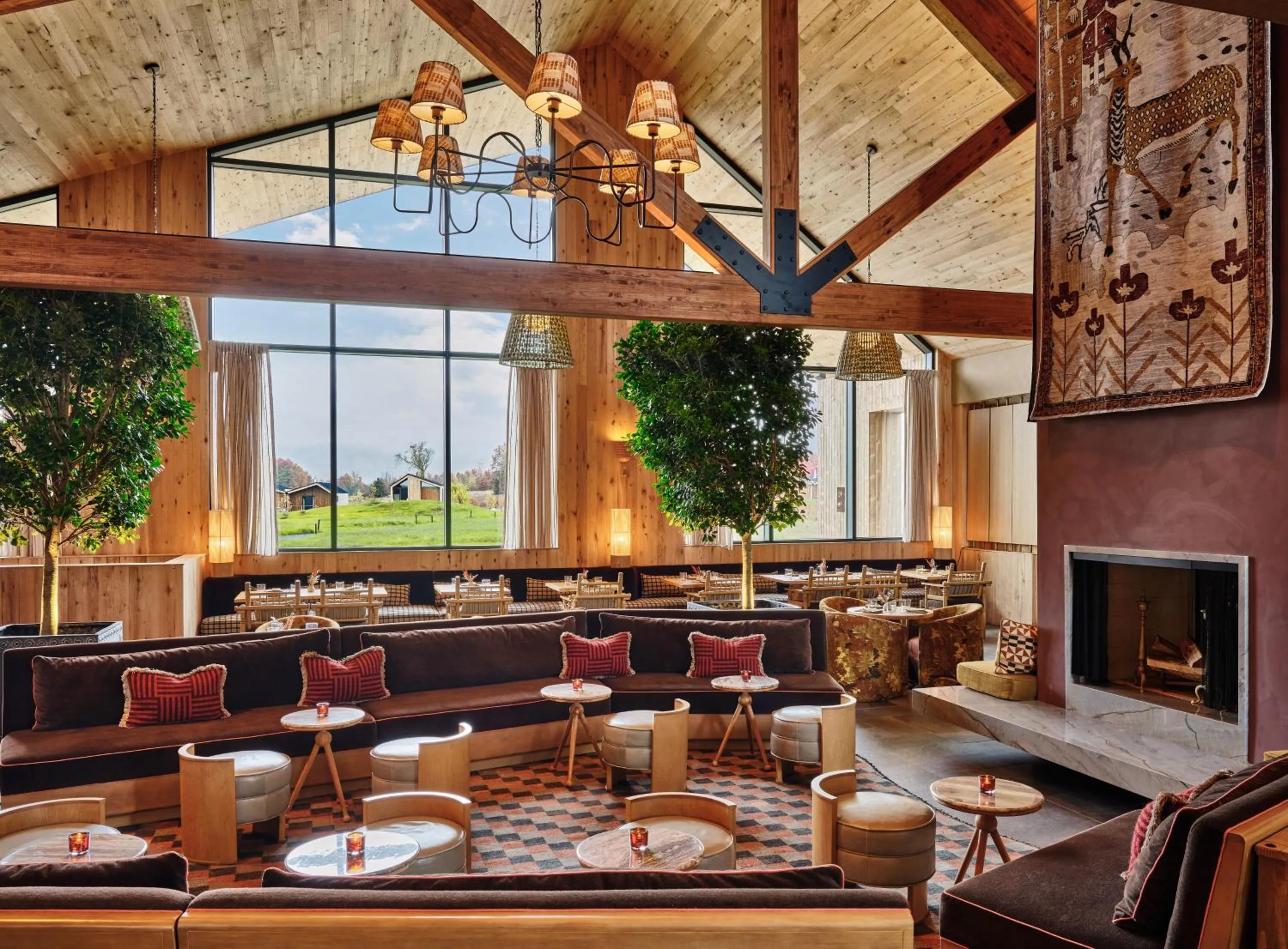 Restaurant/places to eat in Wildflower Farms, Auberge Collection