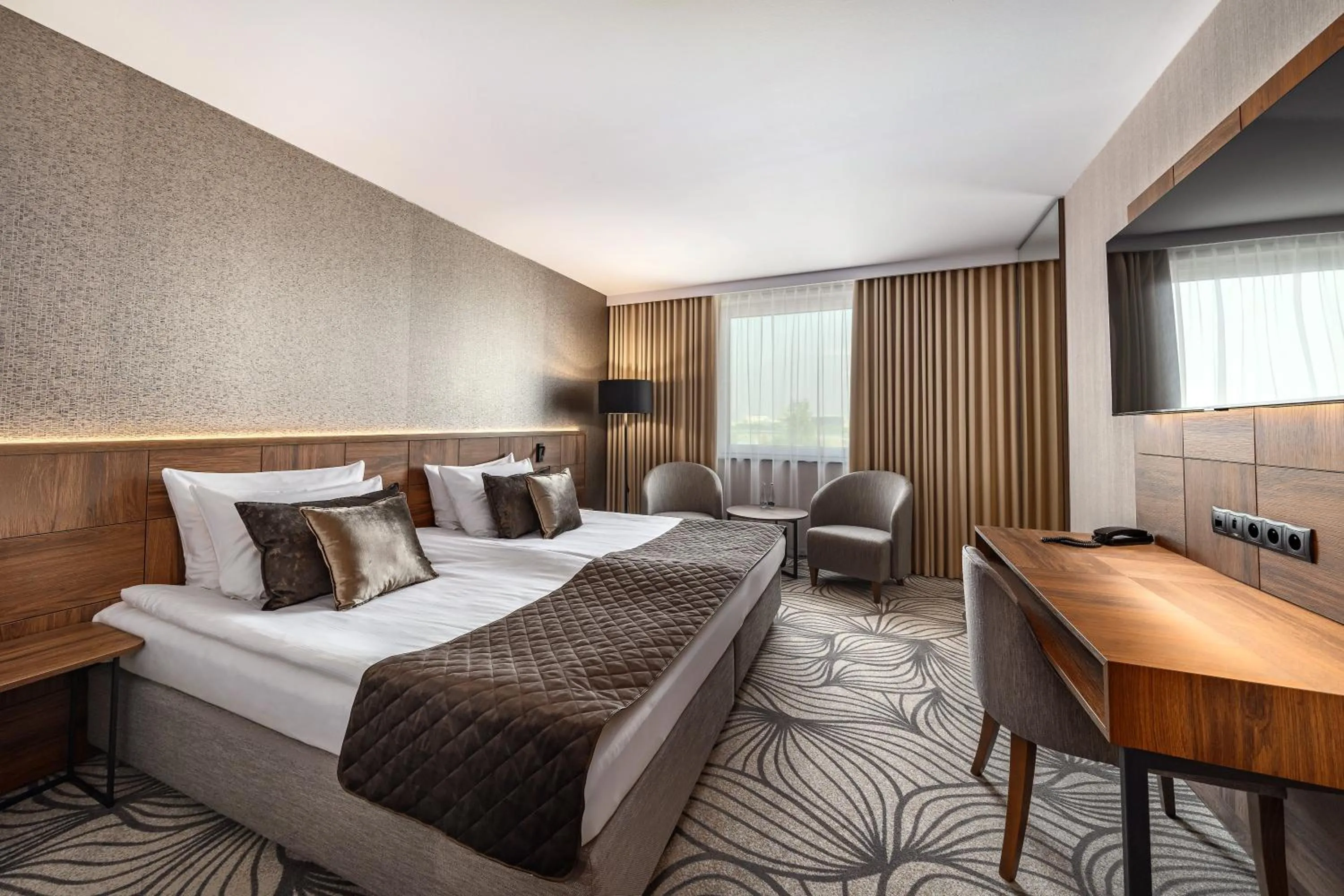 Bed in Airport Hotel Okęcie