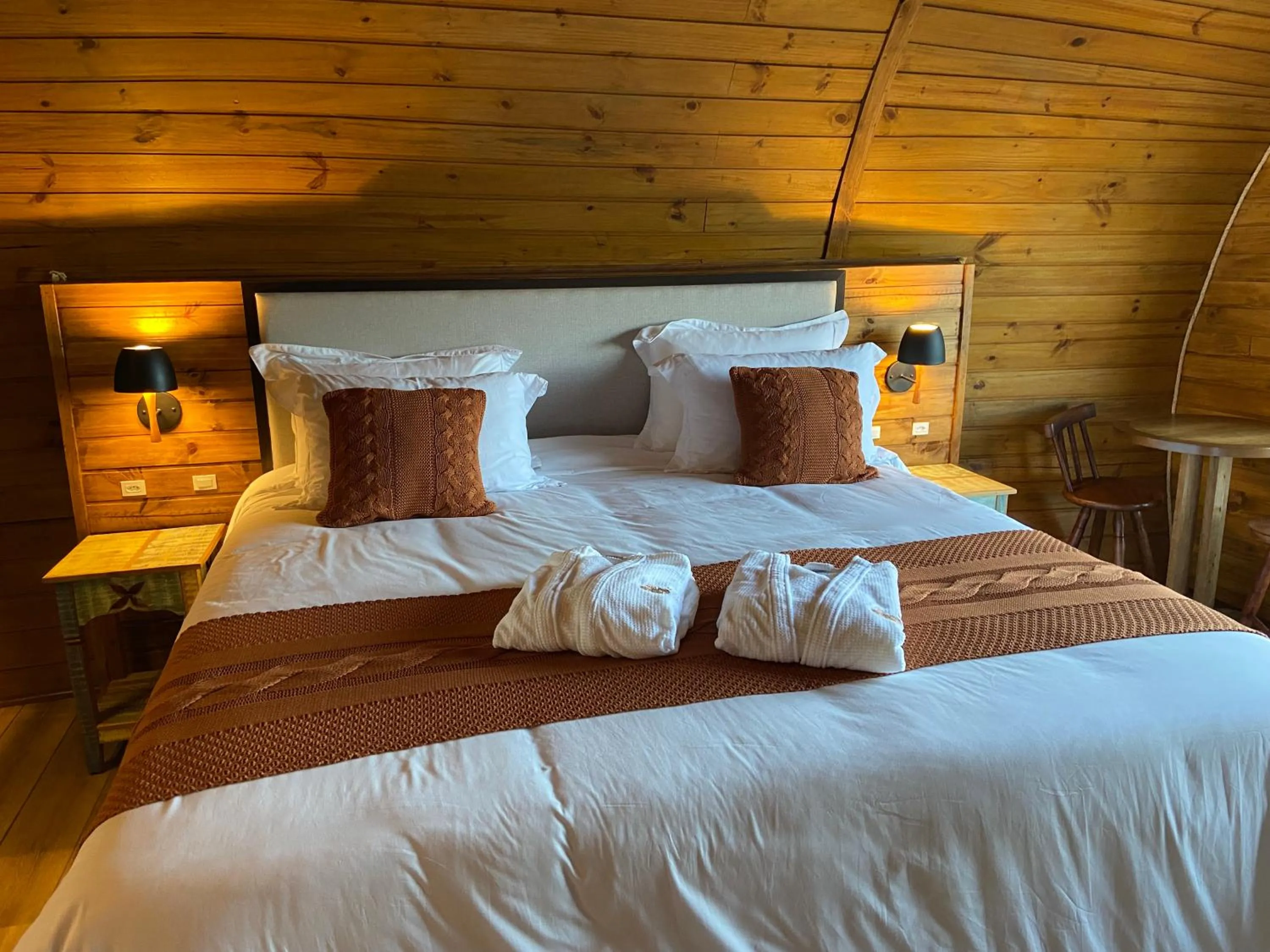 Bed in Pousada Villa Barril