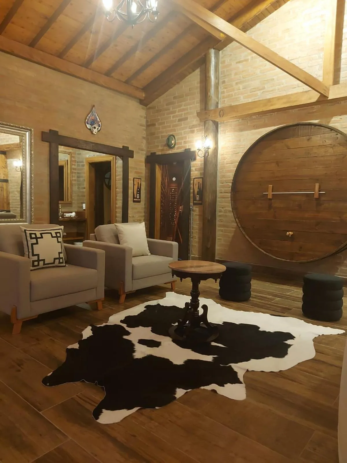 Living room in Pousada Villa Barril