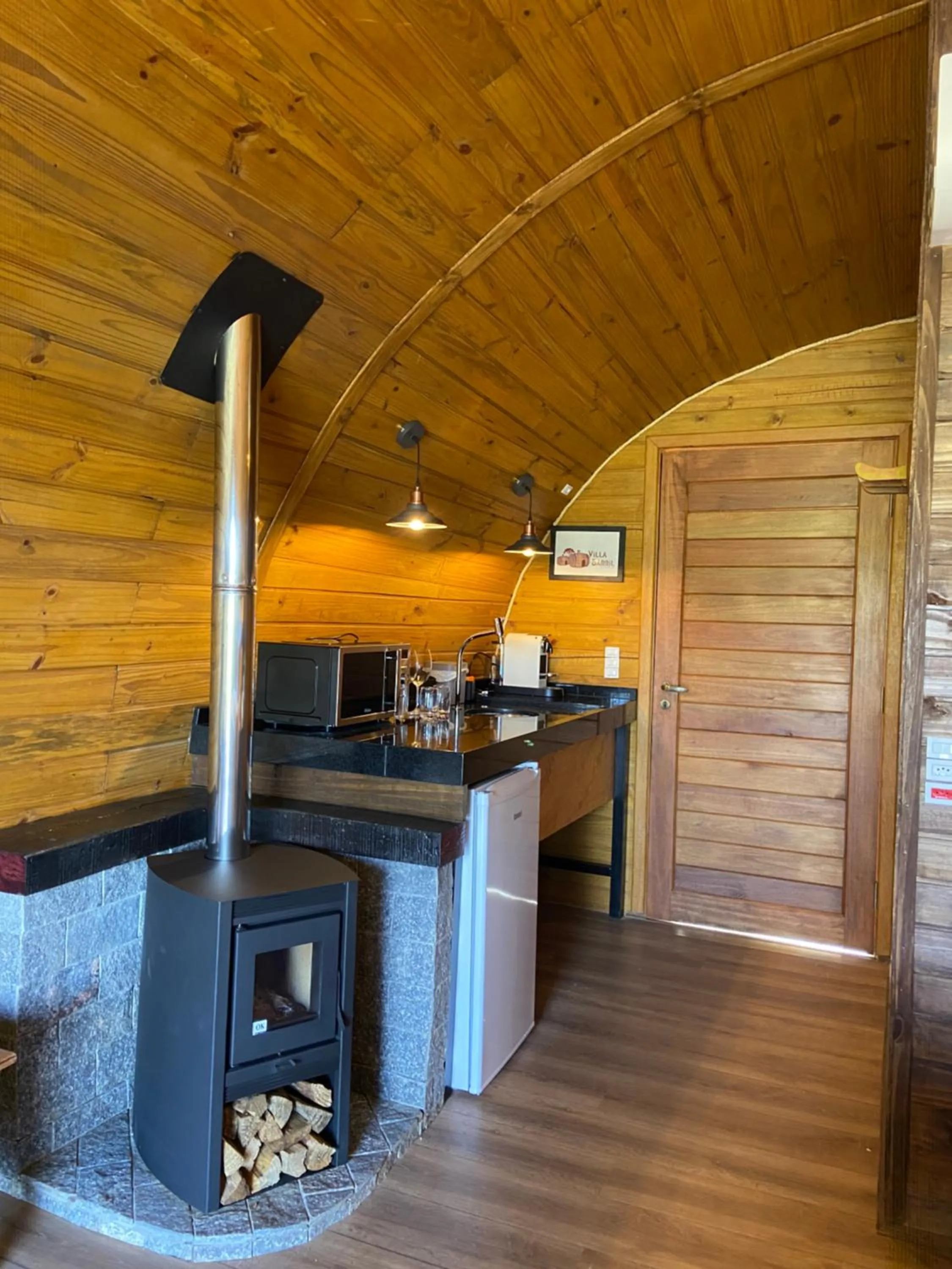 Kitchen or kitchenette in Pousada Villa Barril