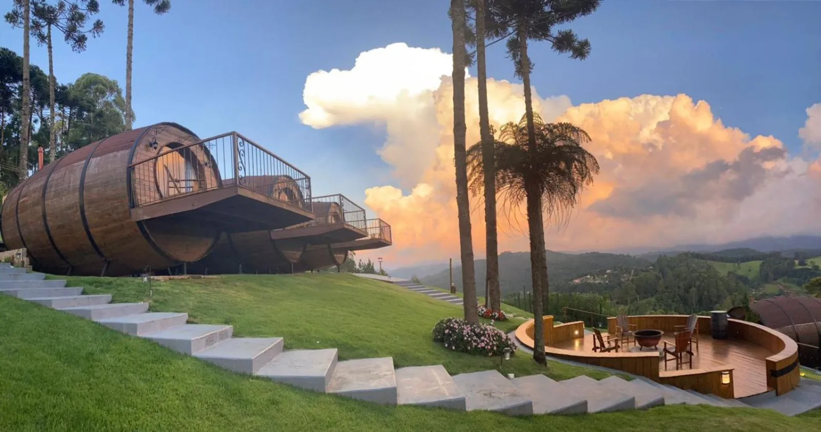 Property building in Pousada Villa Barril