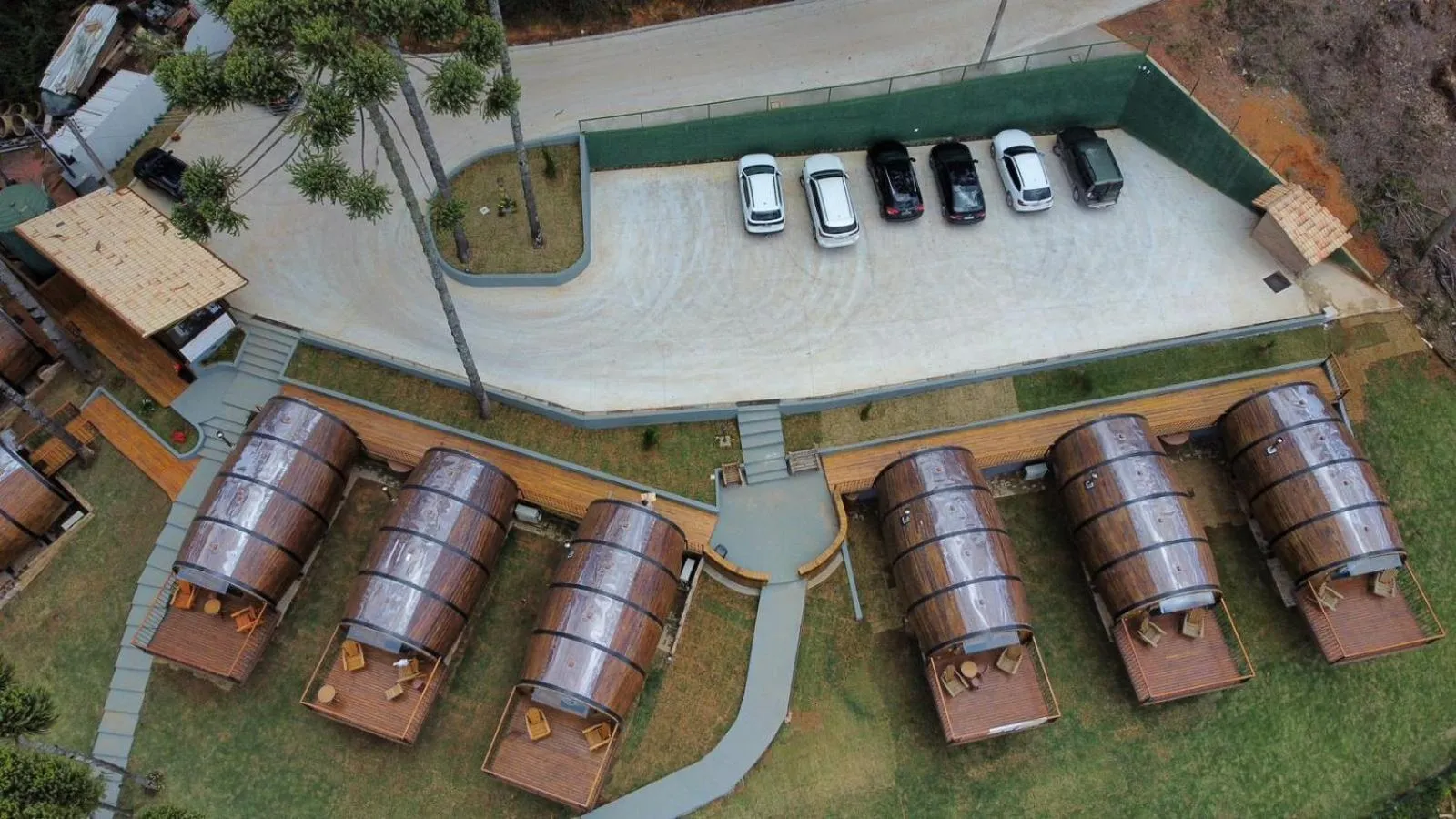 Parking in Pousada Villa Barril