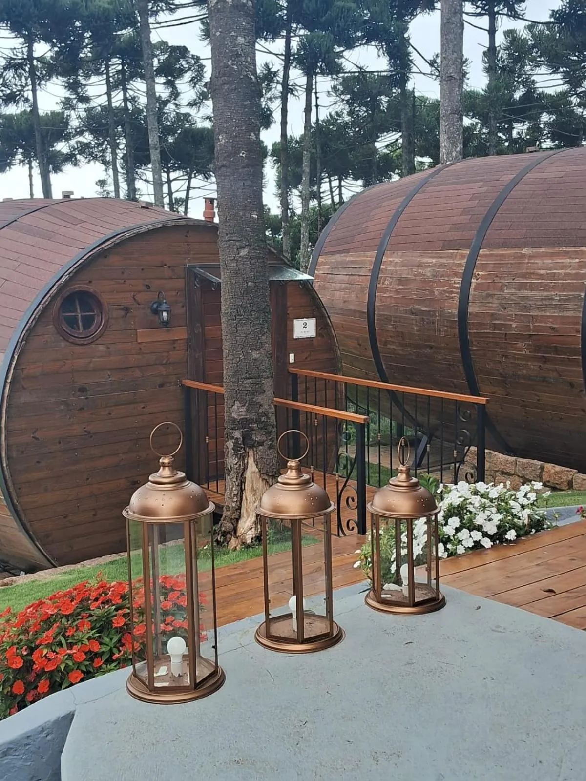 Garden in Pousada Villa Barril