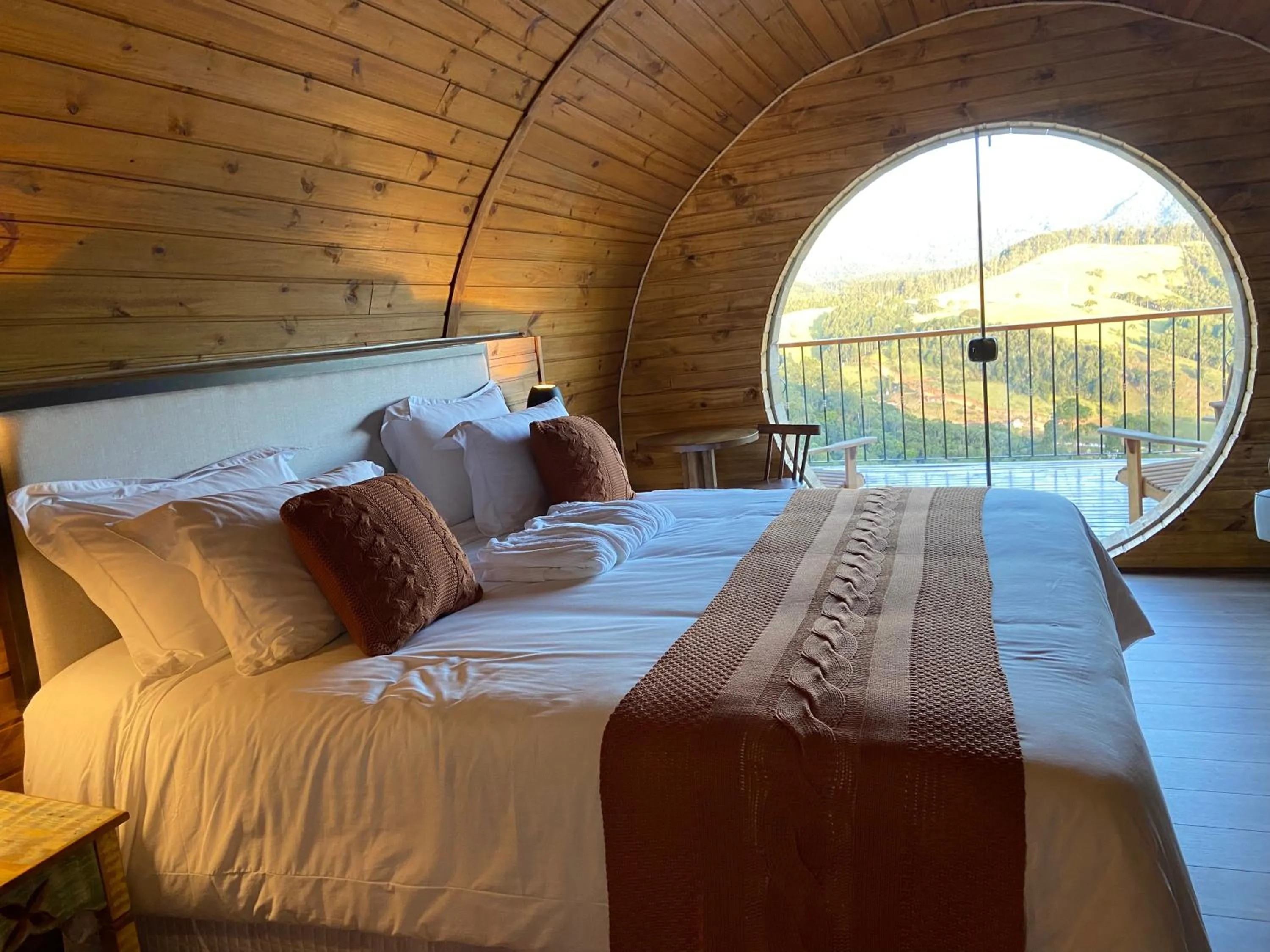 Bed in Pousada Villa Barril