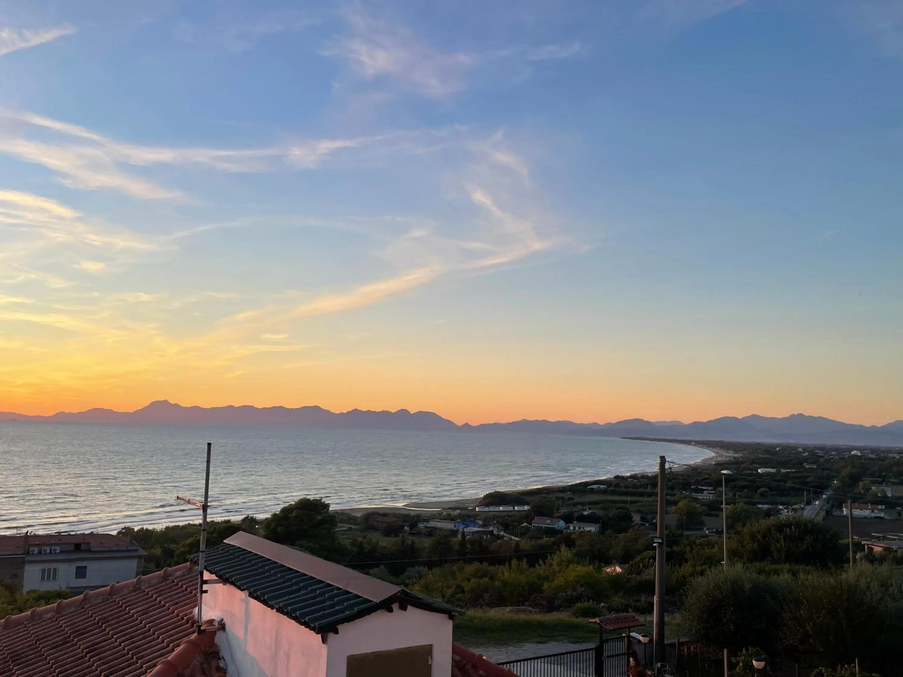 Sea view in B&B Sunset da carla