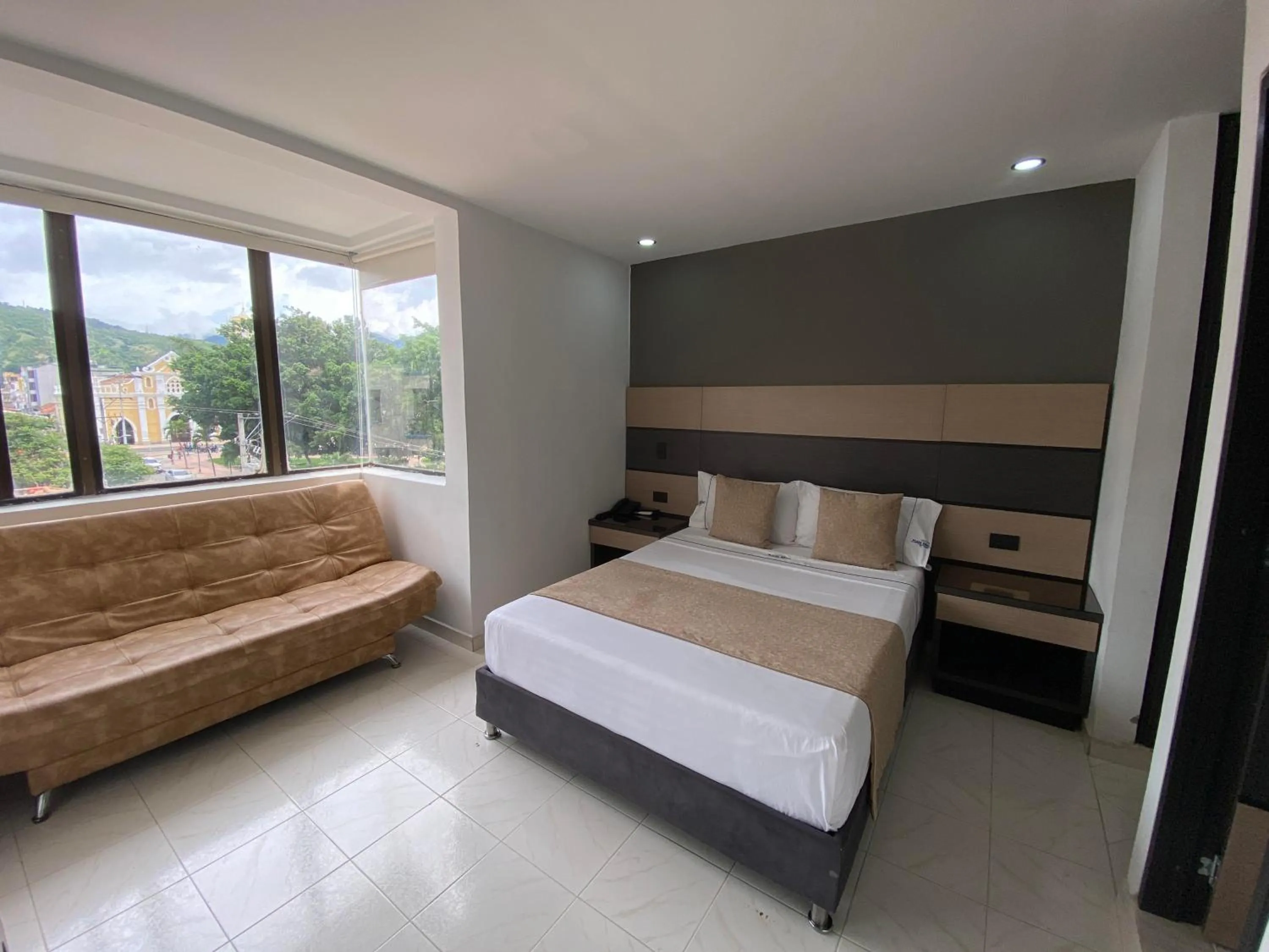 Bed in Hotel Plaza Real Ocaña