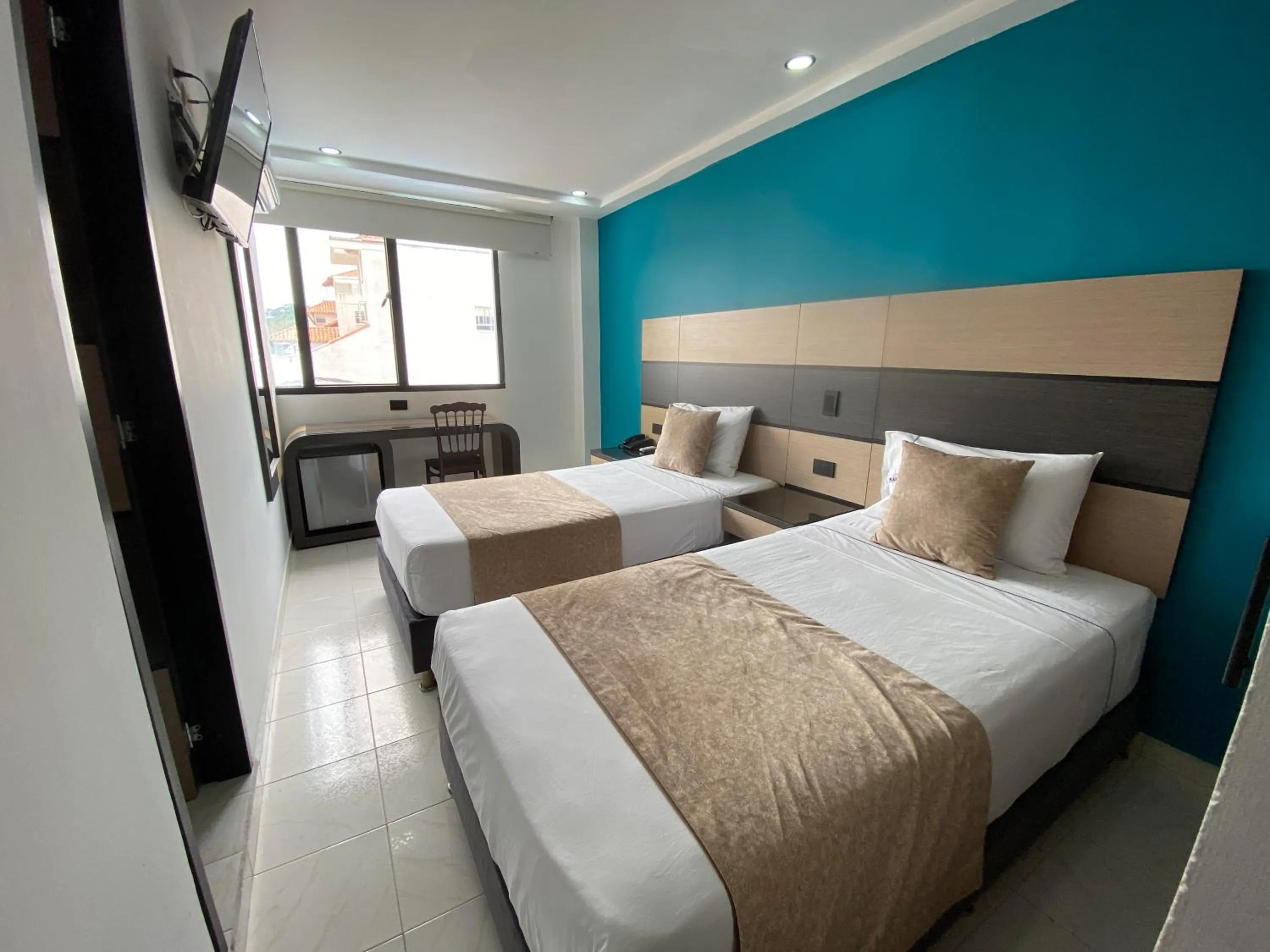 Bed in Hotel Plaza Real Ocaña