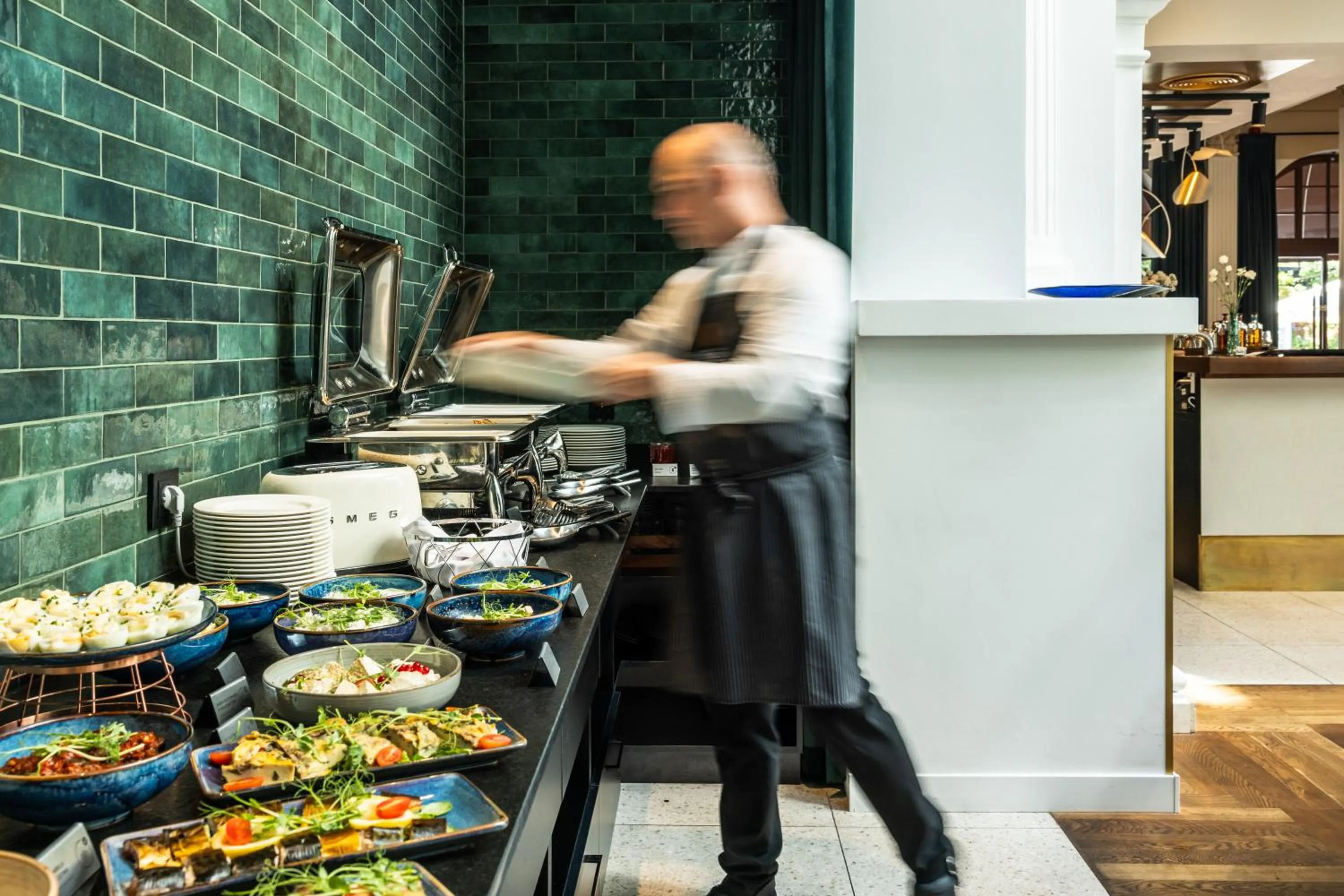 Buffet breakfast in Rezydent Hotel Sopot - MGallery Collection