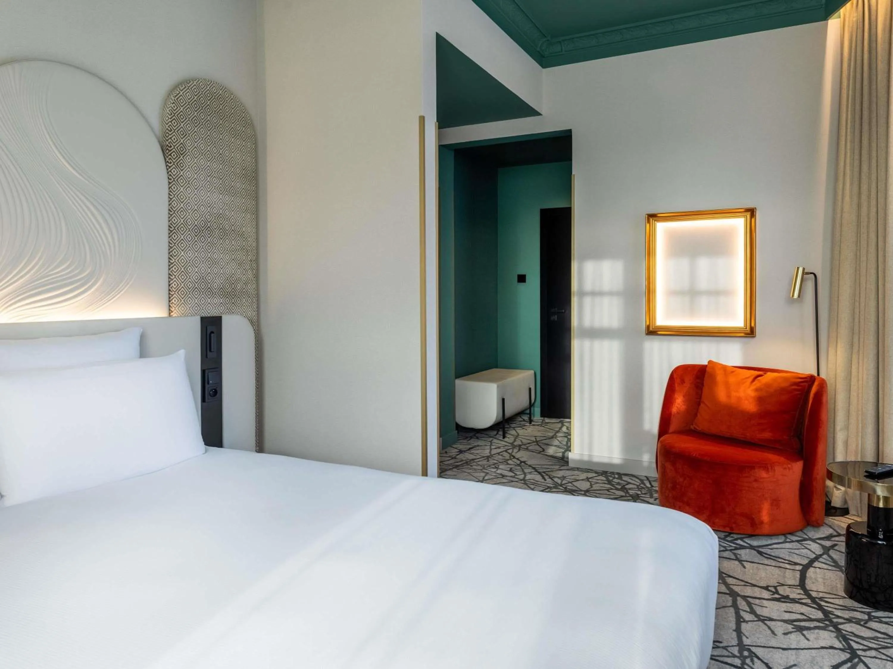 Bedroom, Bed in Rezydent Hotel Sopot - MGallery Collection