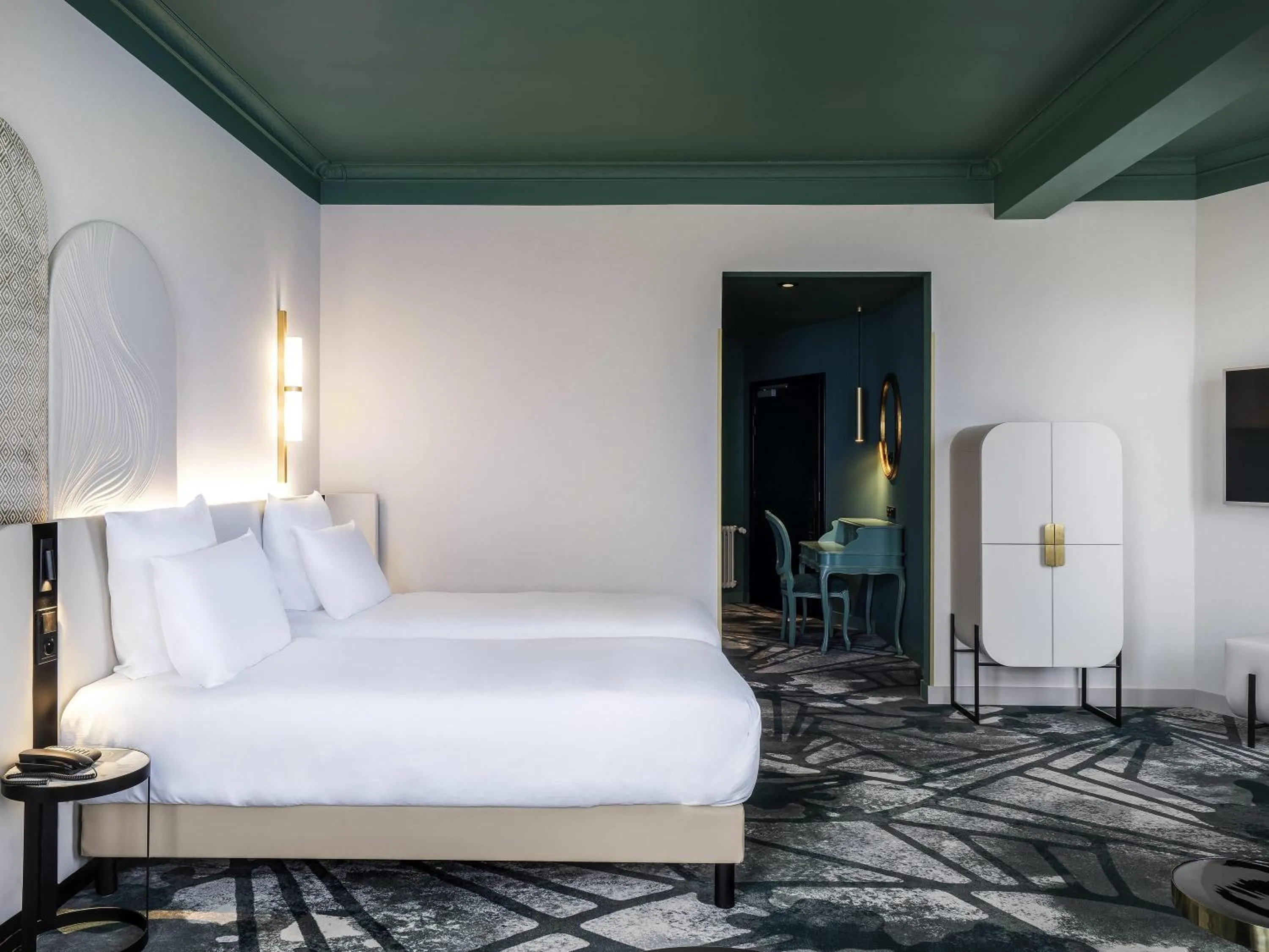 Bedroom, Bed in Rezydent Hotel Sopot - MGallery Collection