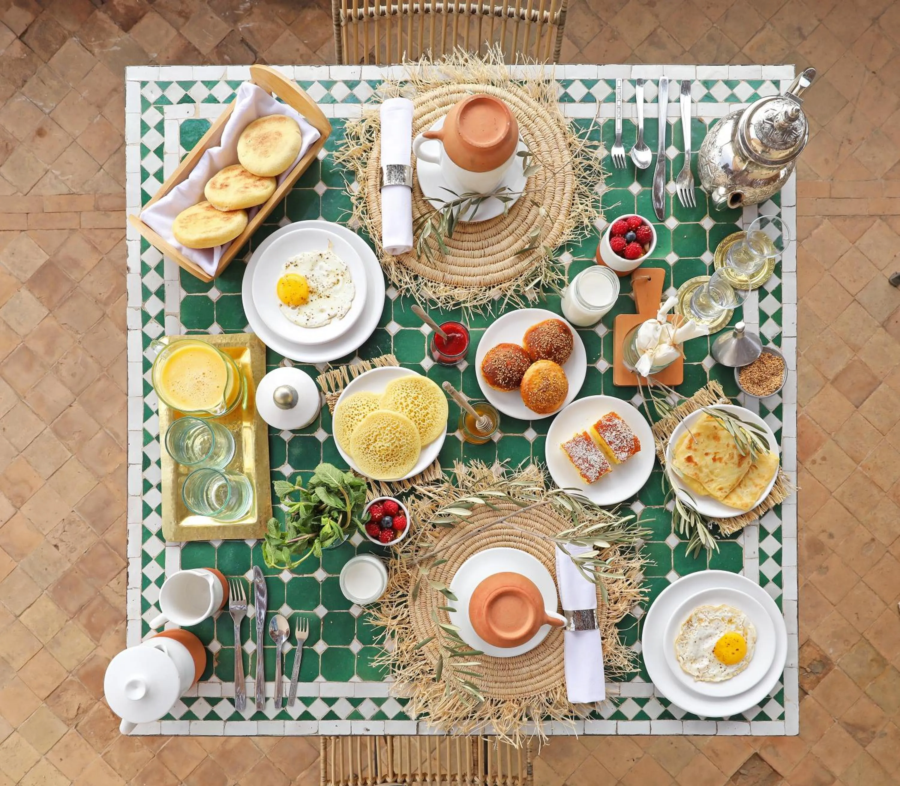 Breakfast in Riad Amya & Spa