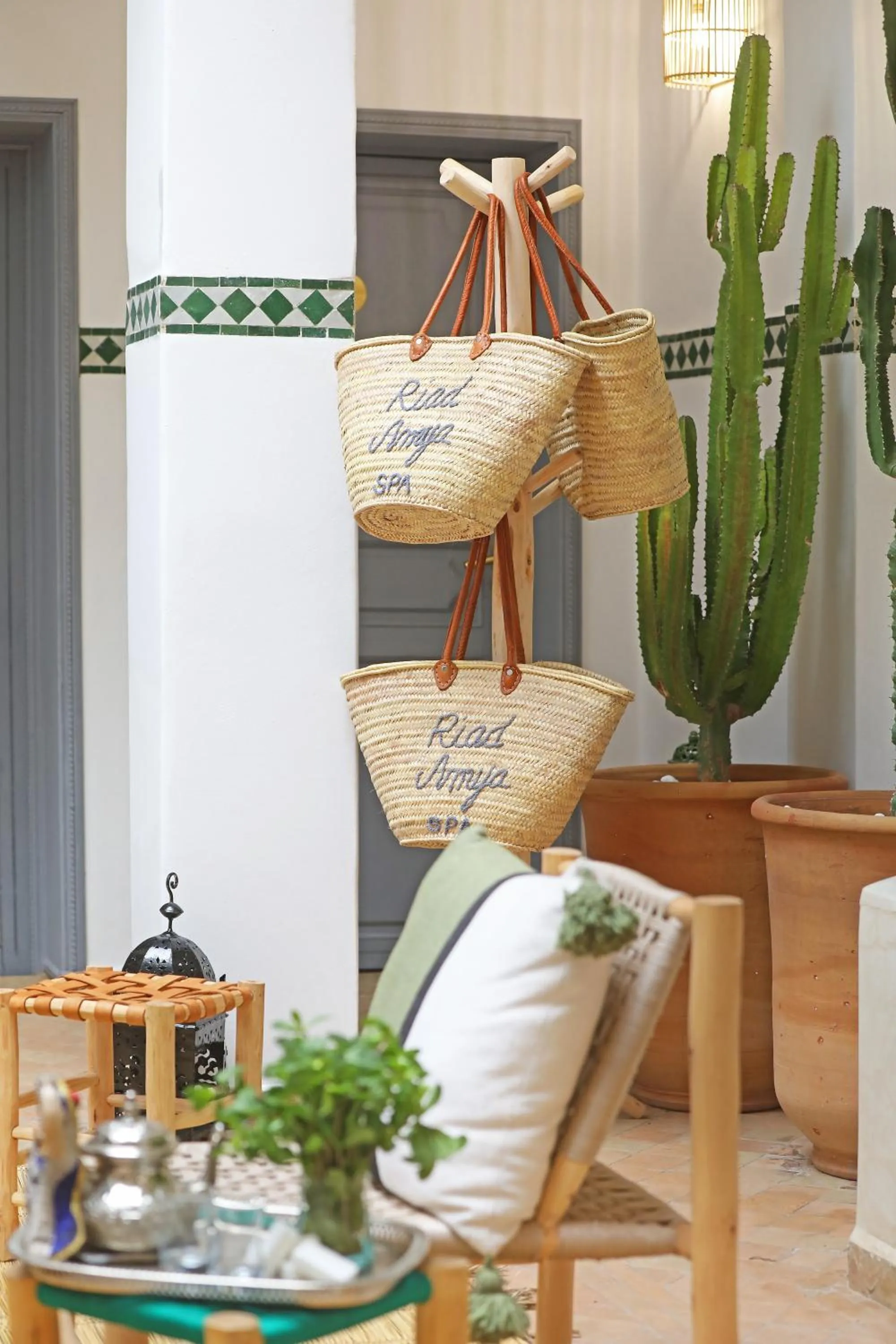 Patio in Riad Amya & Spa