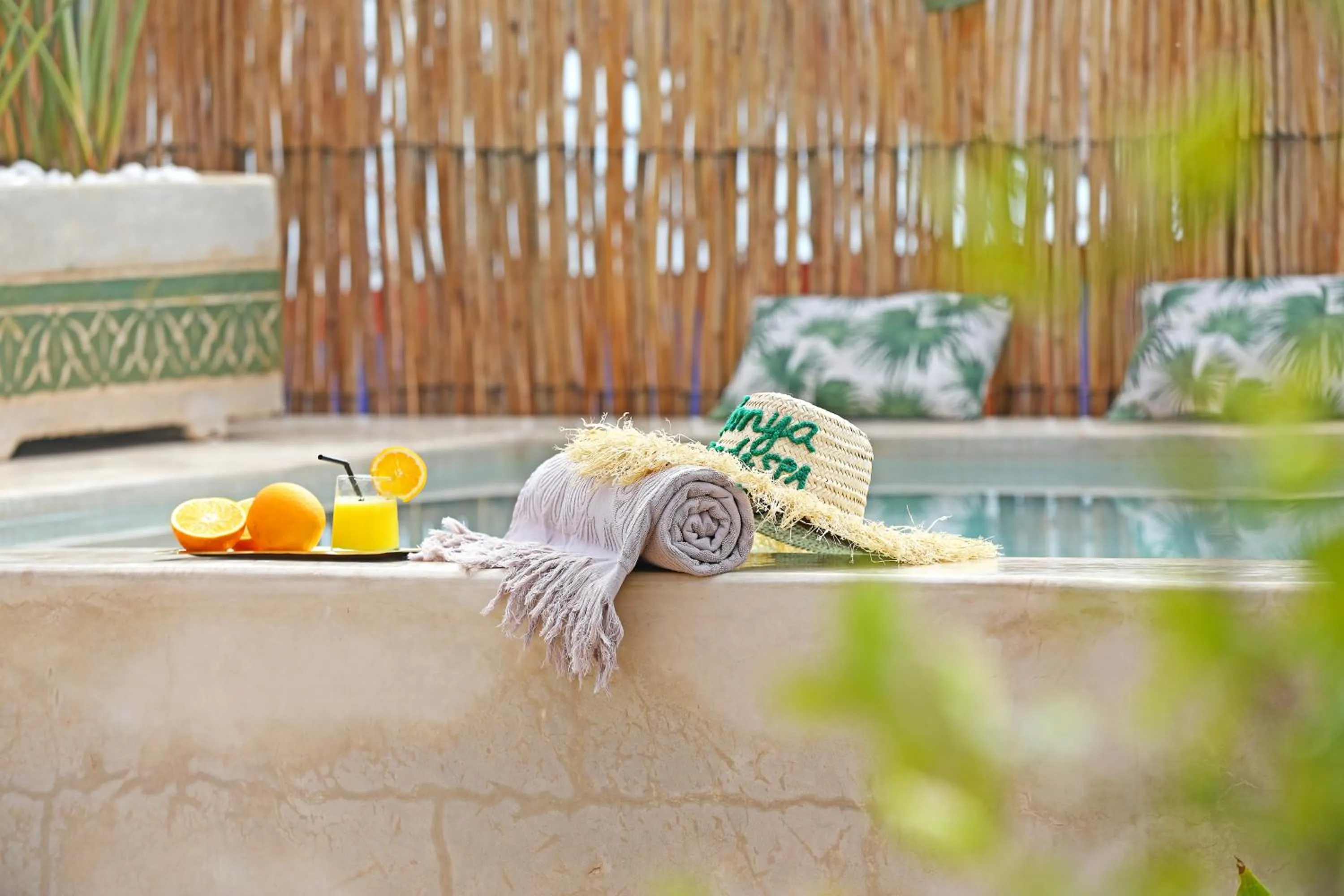 Swimming pool in Riad Amya & Spa