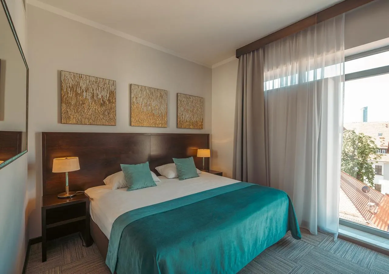 Bed in Europeum Hotel