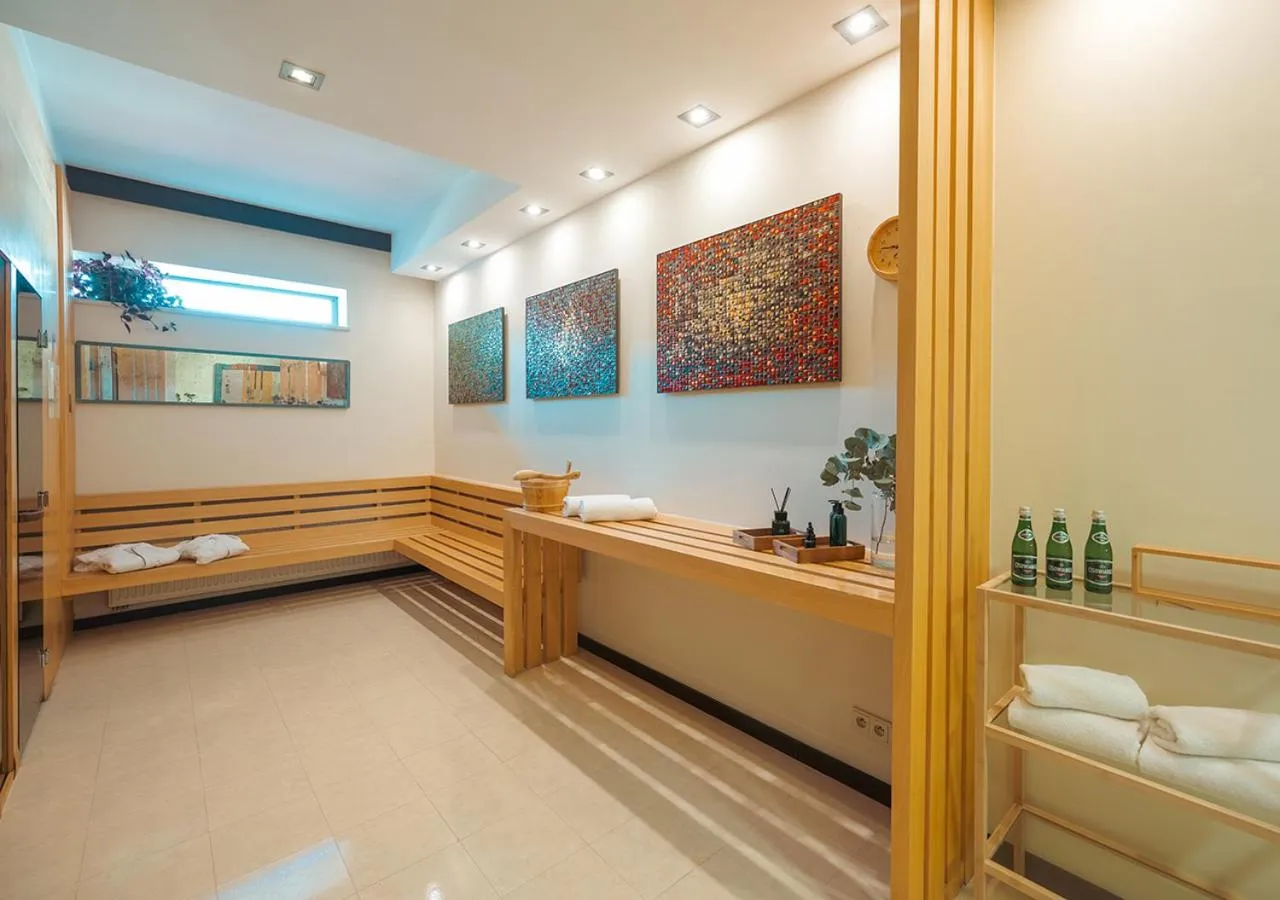 Sauna in Europeum Hotel