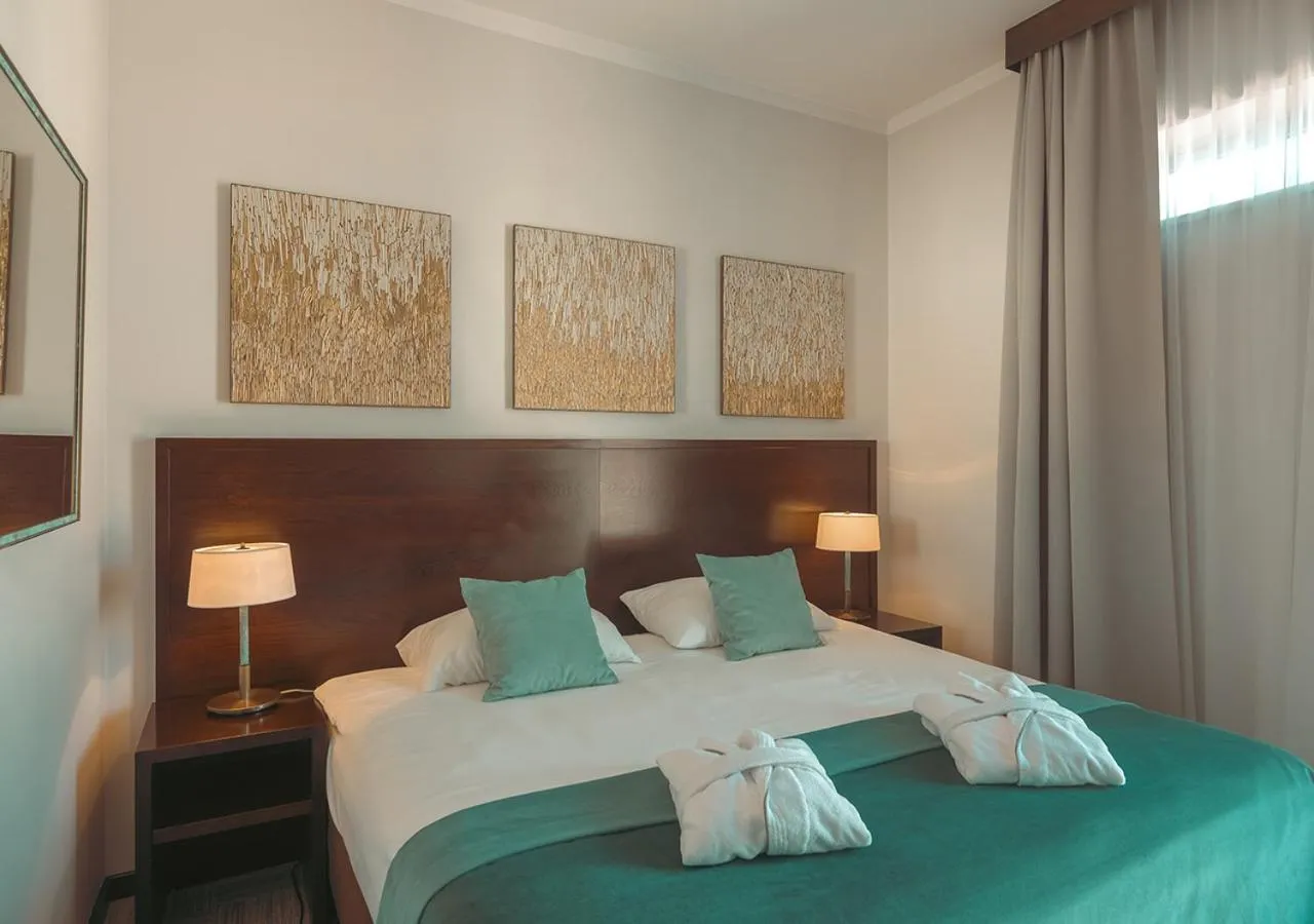 Bed in Europeum Hotel