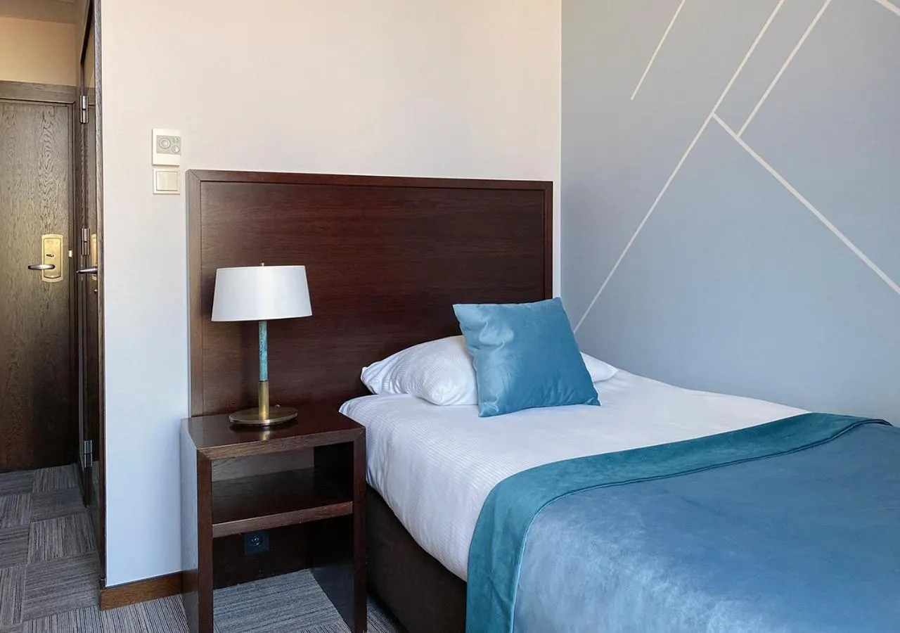 Bed in Europeum Hotel