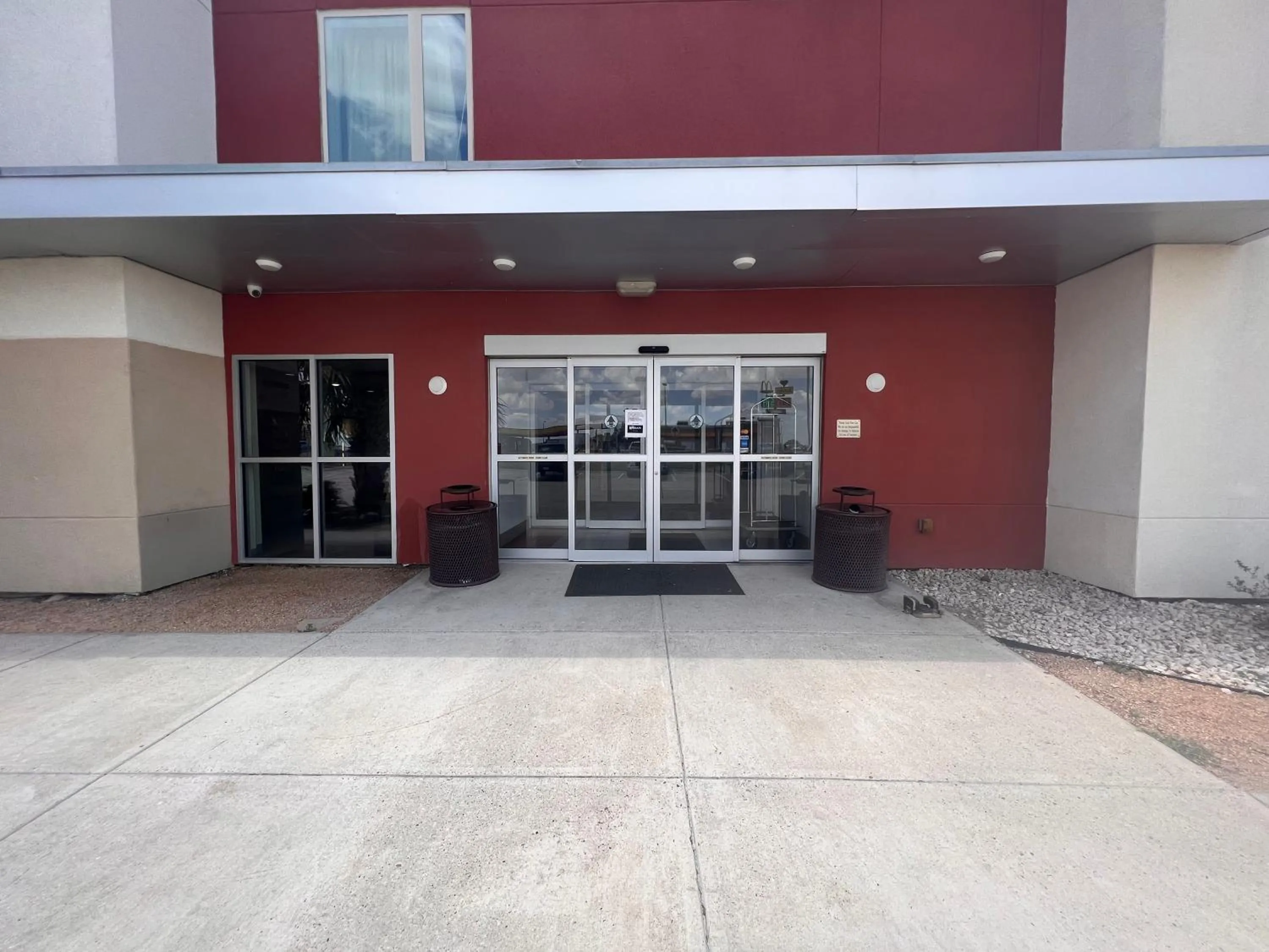 Facade/entrance in Emblaze Hotel