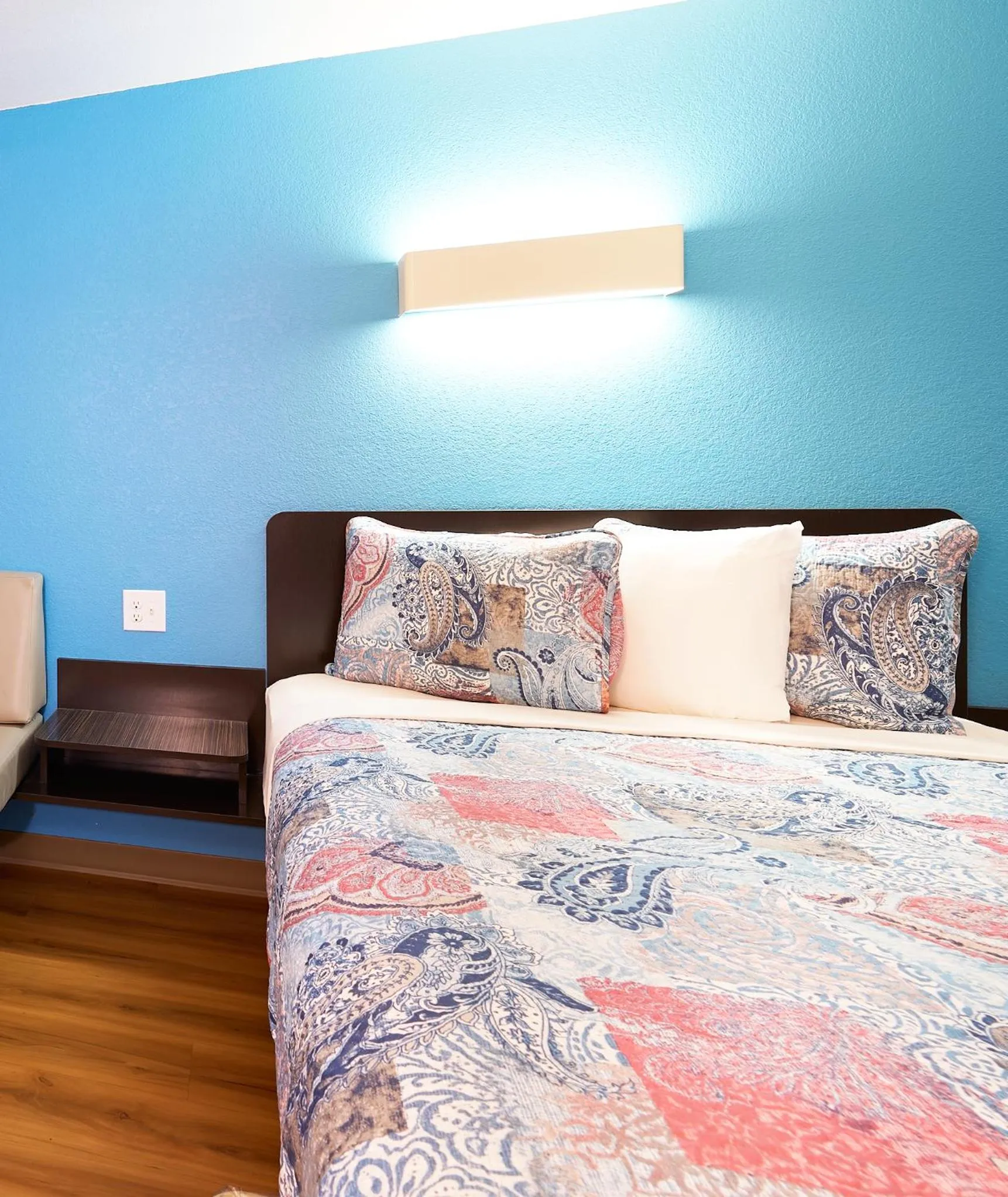 Bed in Emblaze Hotel