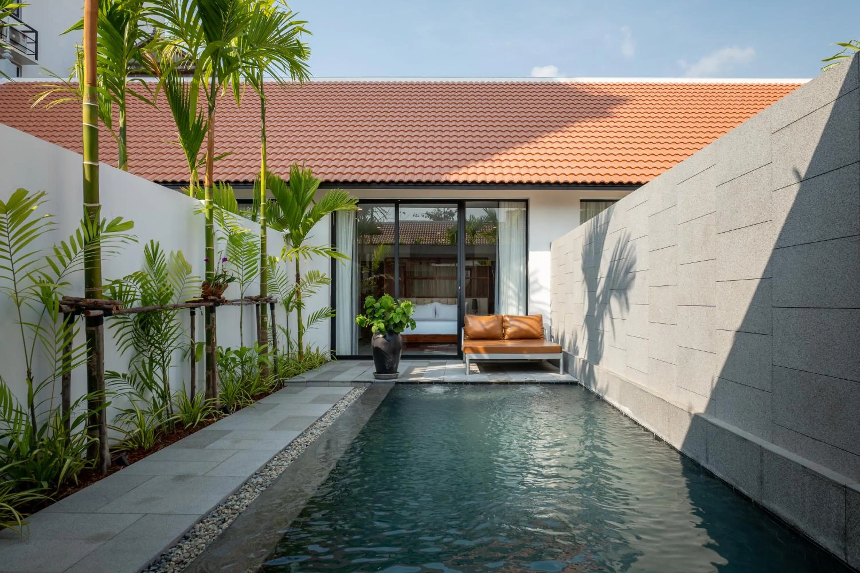Pool view in Two Seasons Siem Reap Hotel
