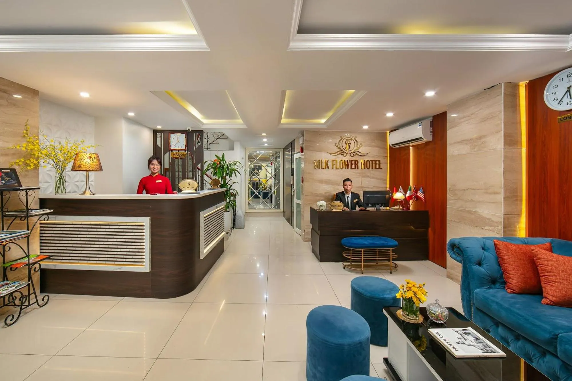 Staff in Silk Flower Hotel & Spa