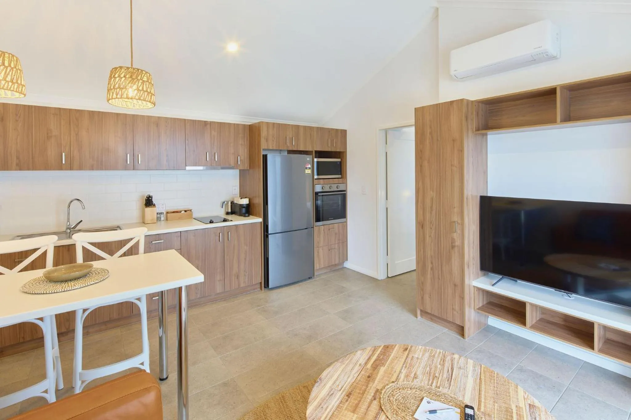 Living room in RAC Esperance Holiday Park