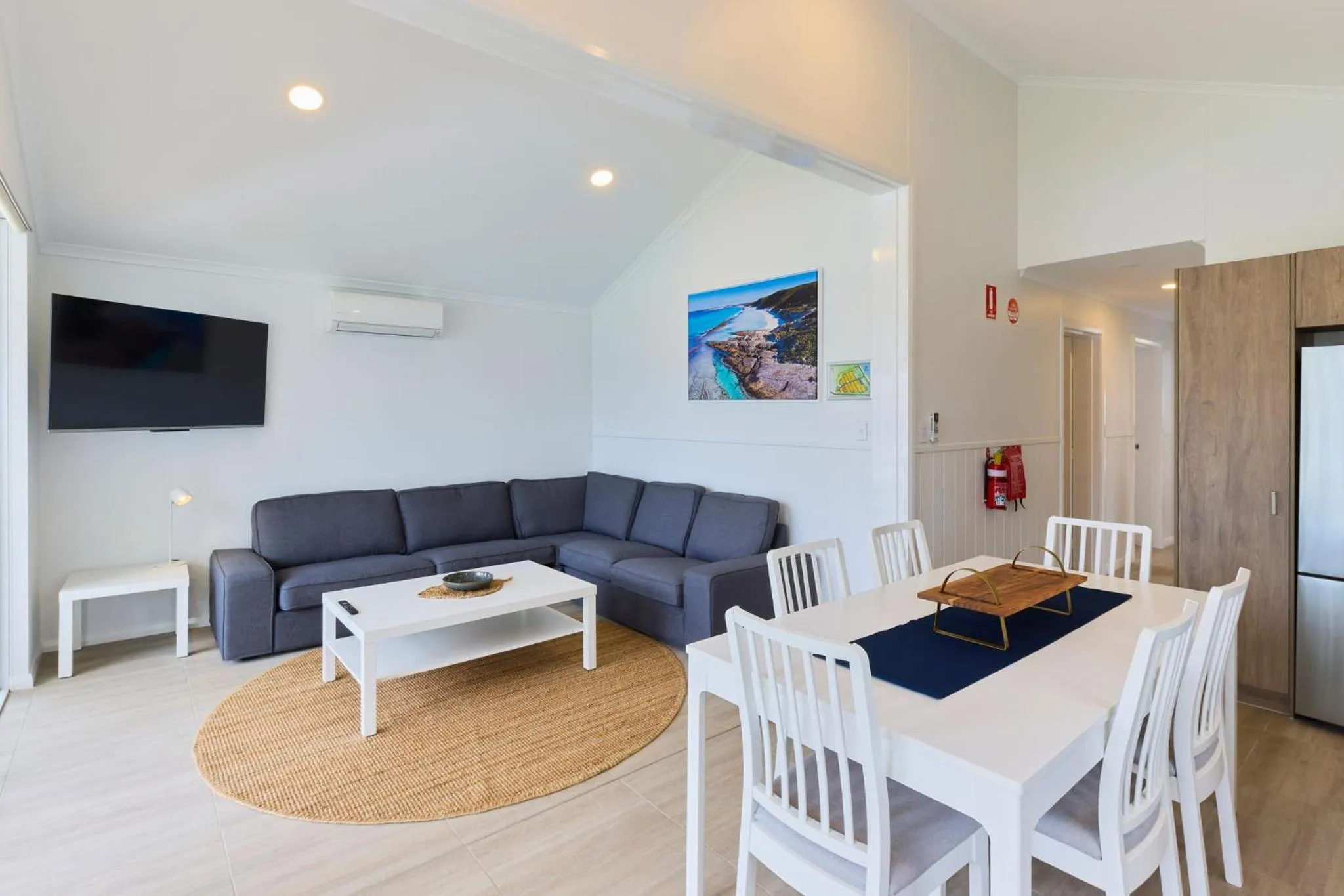 Living room in RAC Esperance Holiday Park