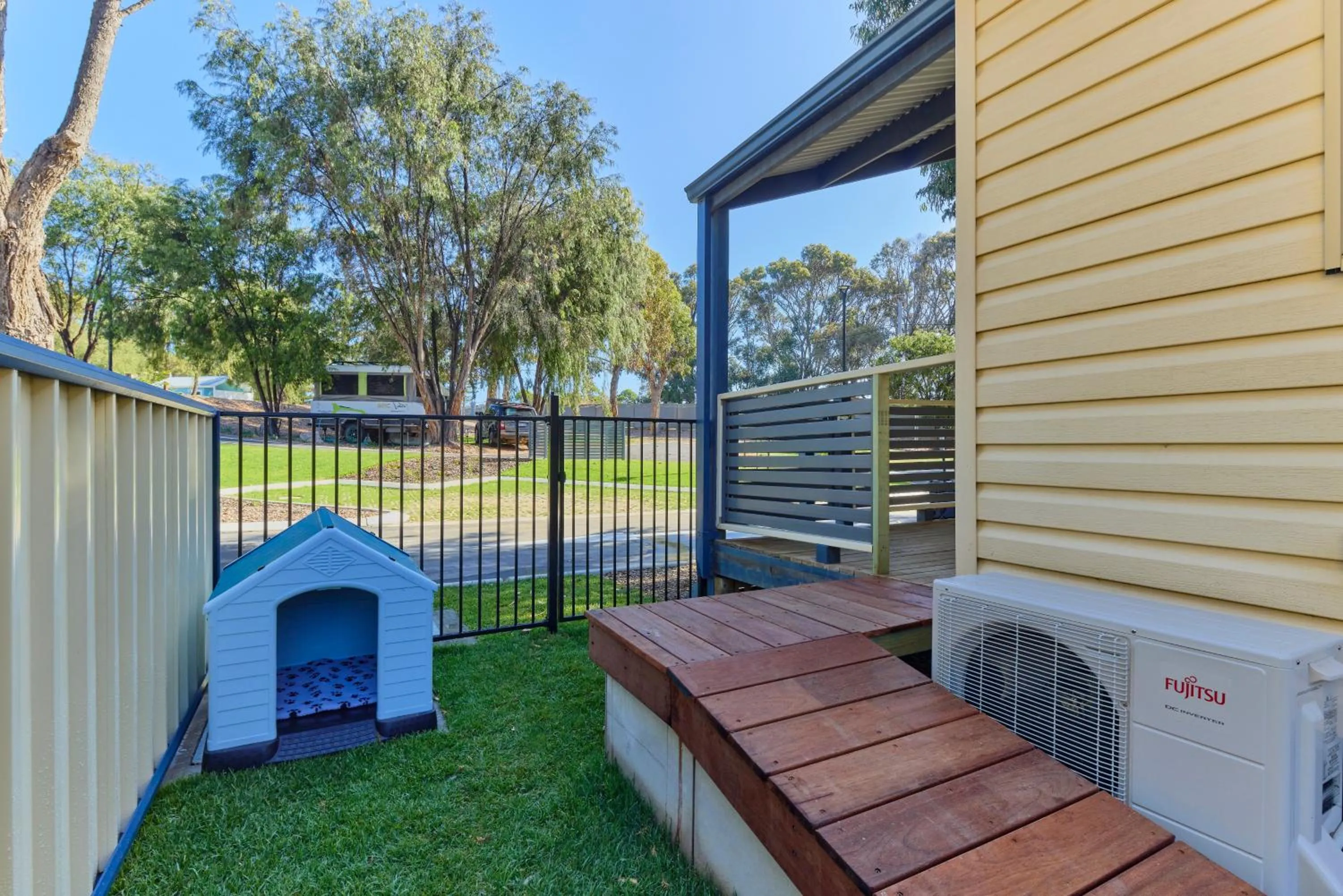 Balcony/Terrace in RAC Esperance Holiday Park