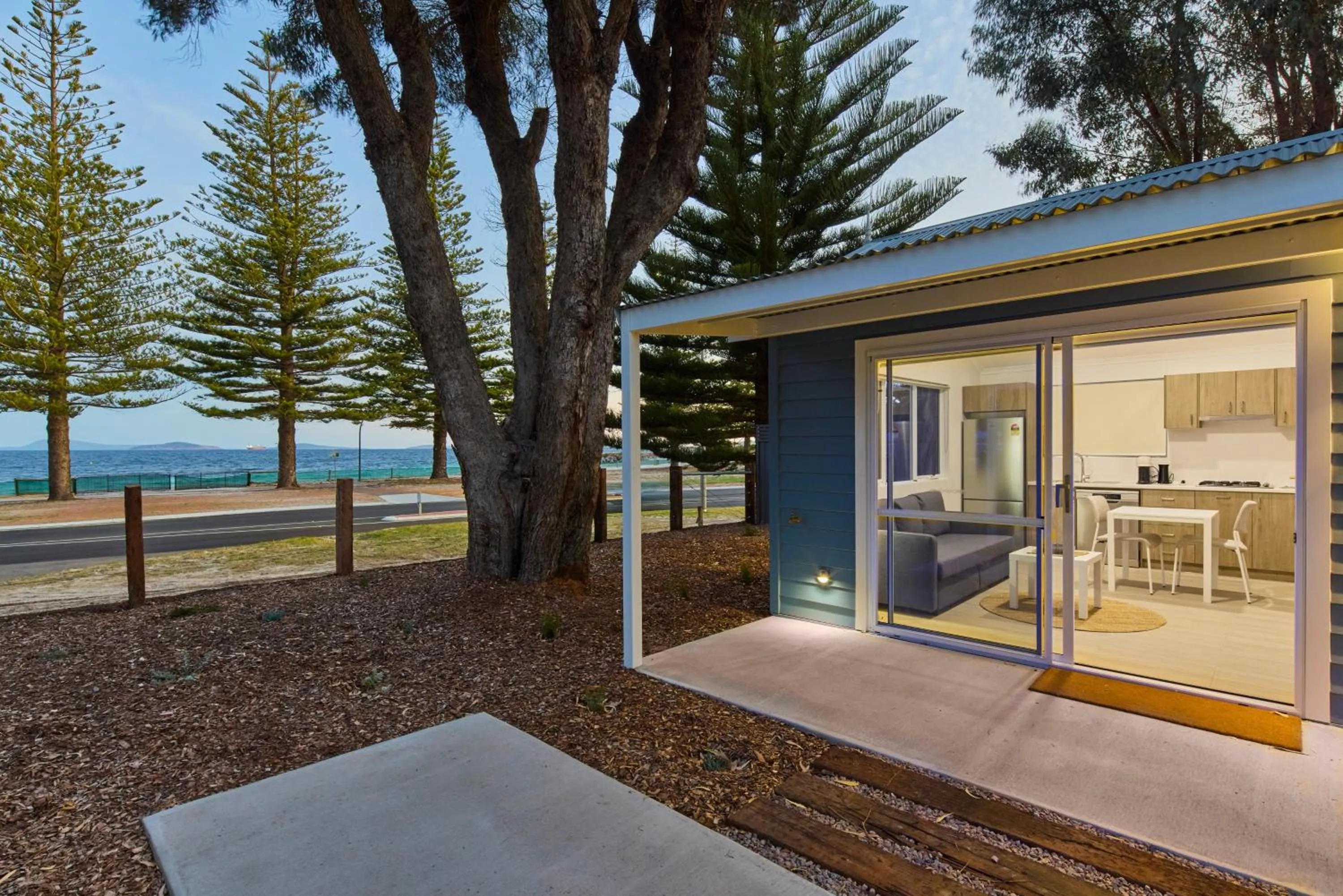 Patio in RAC Esperance Holiday Park