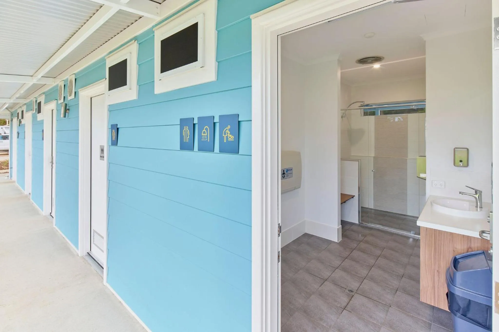 Public Bath in RAC Esperance Holiday Park