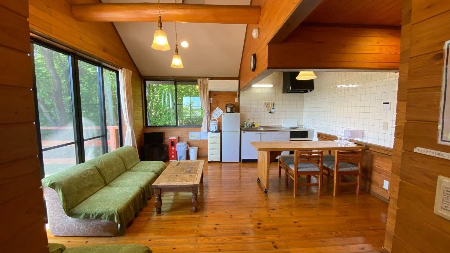 Living room in Tabinoteitaku Yakurai Cottage