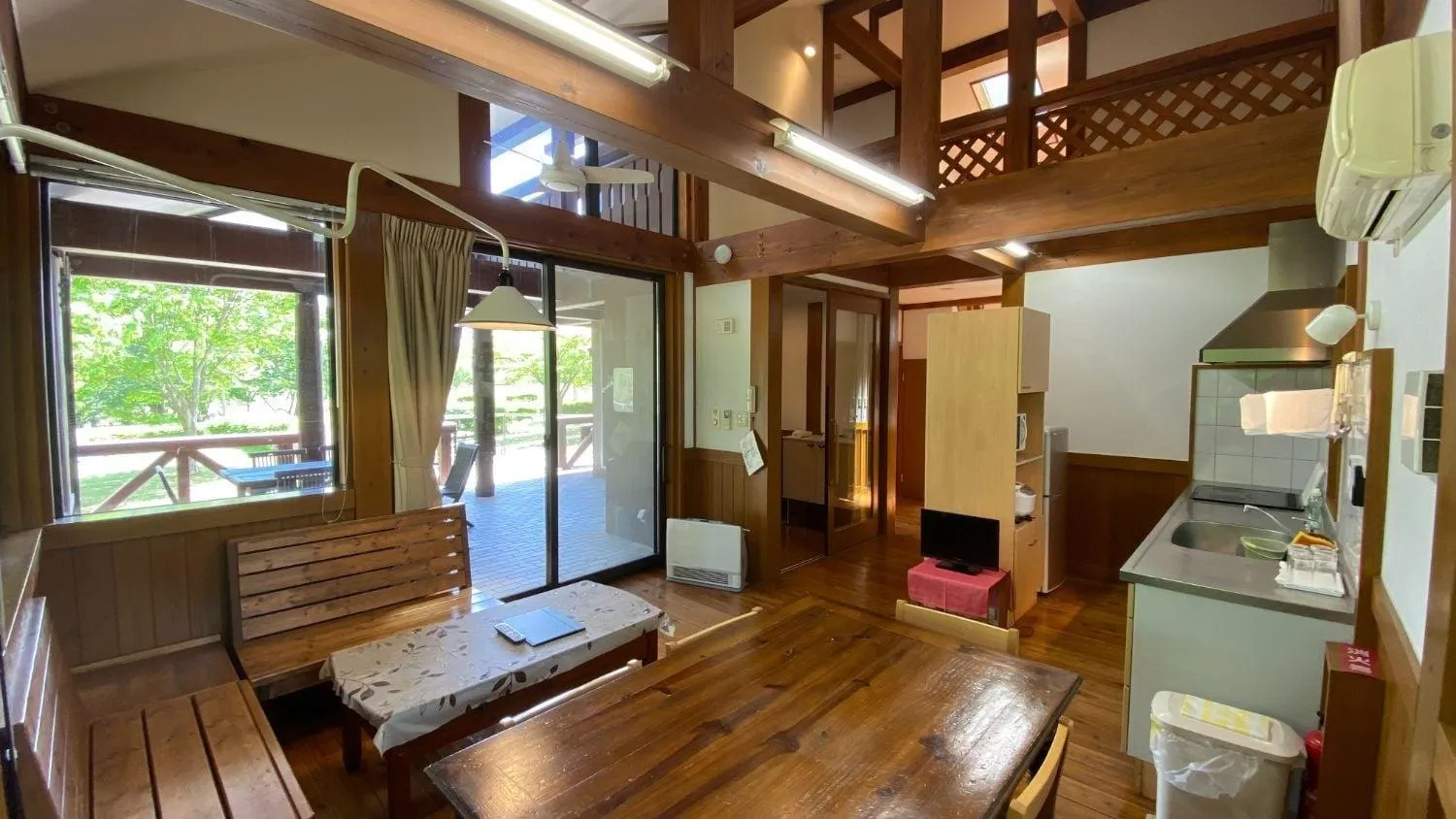 Living room in Tabinoteitaku Yakurai Cottage