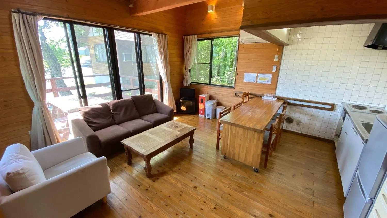 Living room in Tabinoteitaku Yakurai Cottage