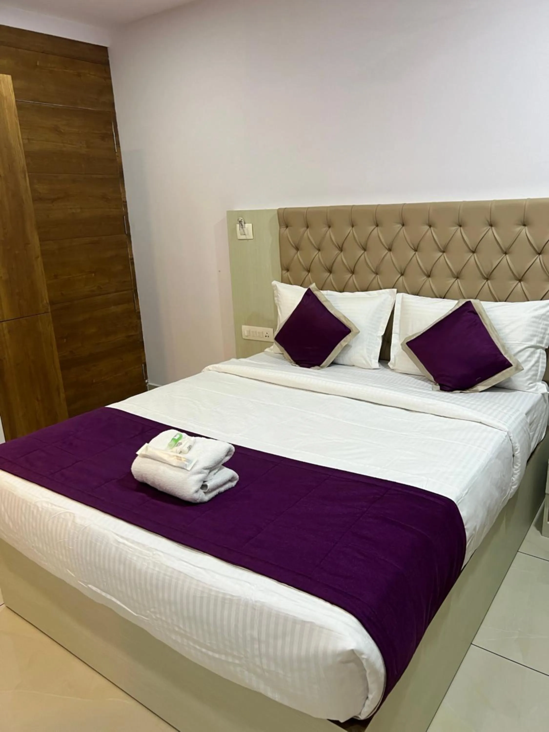 Bedroom, Bed in TCS SUITES
