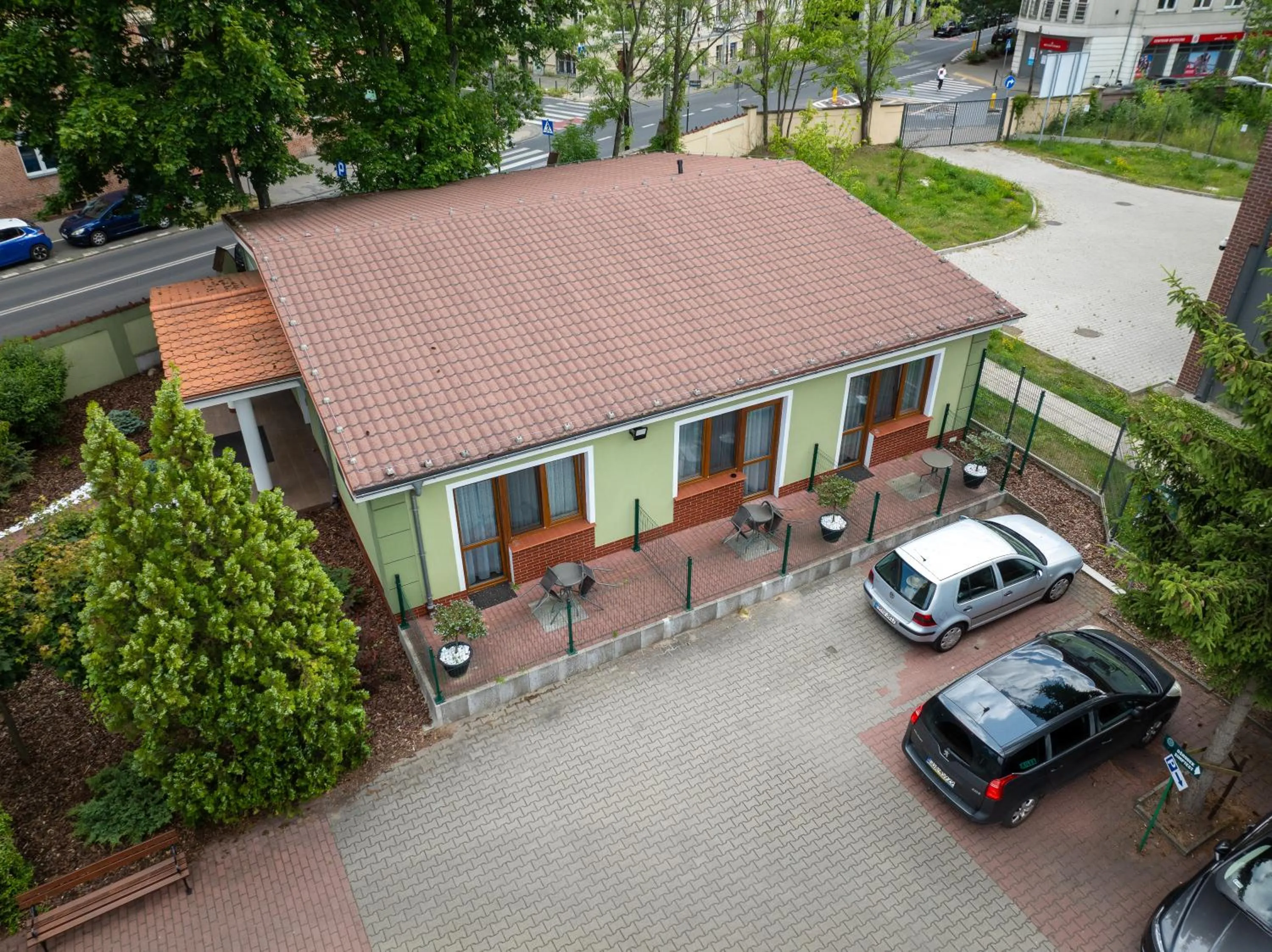 Property building in Hotel Topaz Poznań Centrum