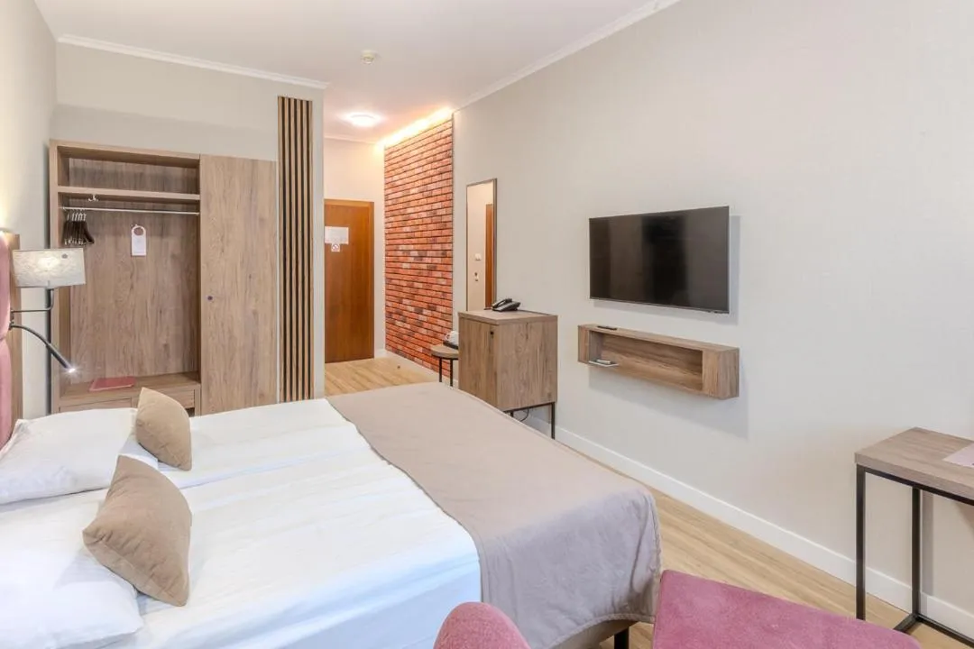 Bed in Hotel Topaz Poznań Centrum