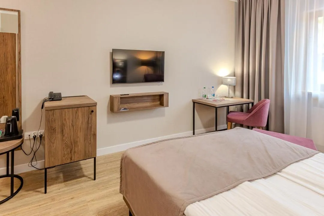 Bed in Hotel Topaz Poznań Centrum