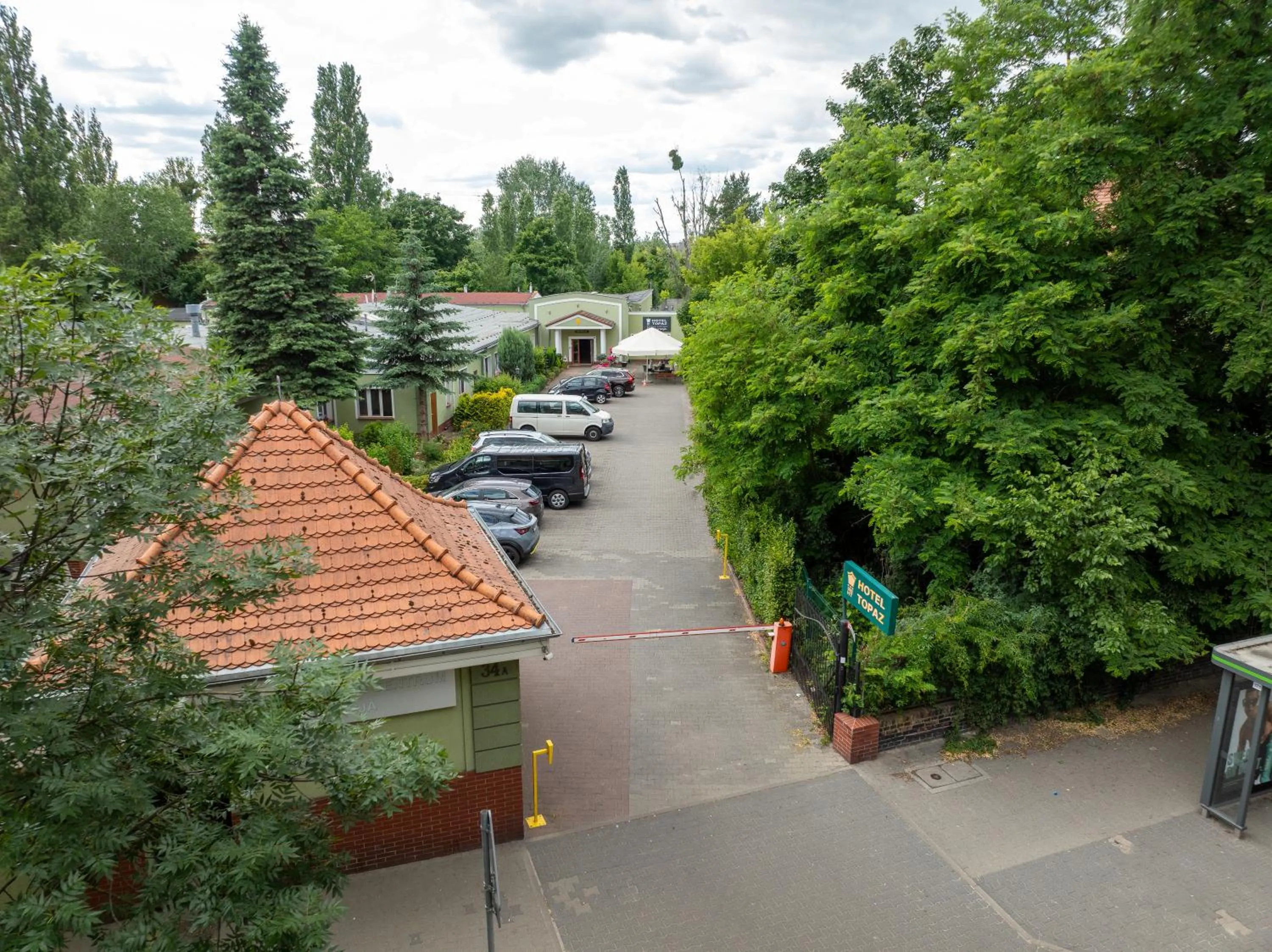 Property building in Hotel Topaz Poznań Centrum