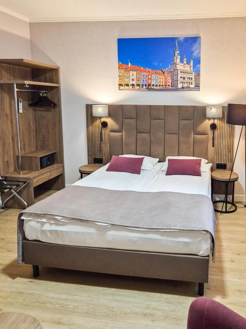 Bed in Hotel Topaz Poznań Centrum