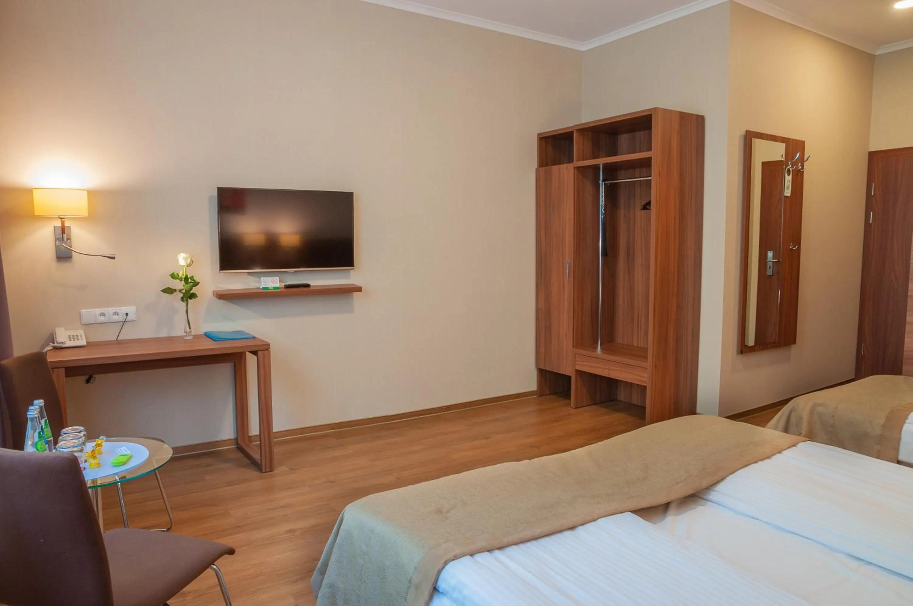 Bed in Hotel Topaz Poznań Centrum