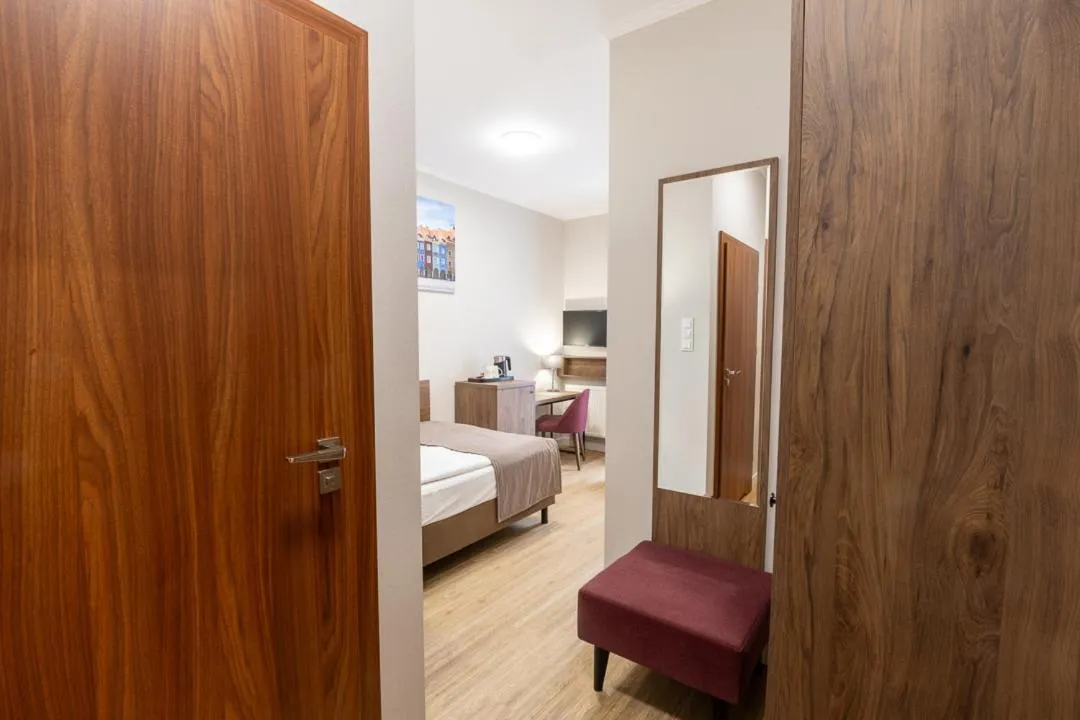 Bed in Hotel Topaz Poznań Centrum