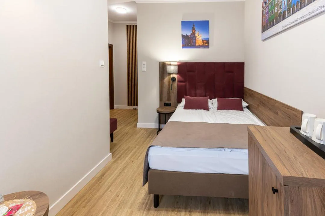 Bed in Hotel Topaz Poznań Centrum