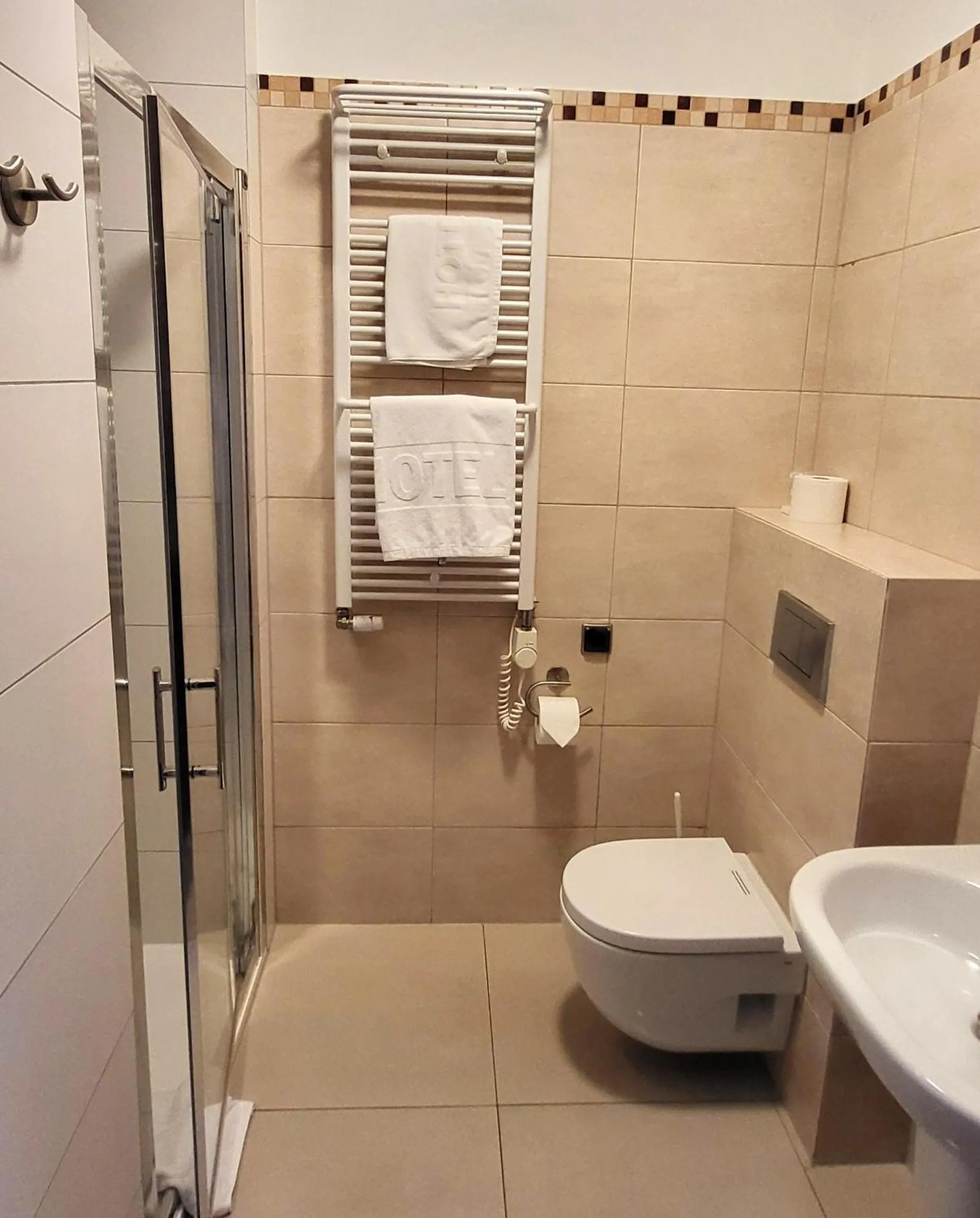 Bathroom in Hotel Topaz Poznań Centrum