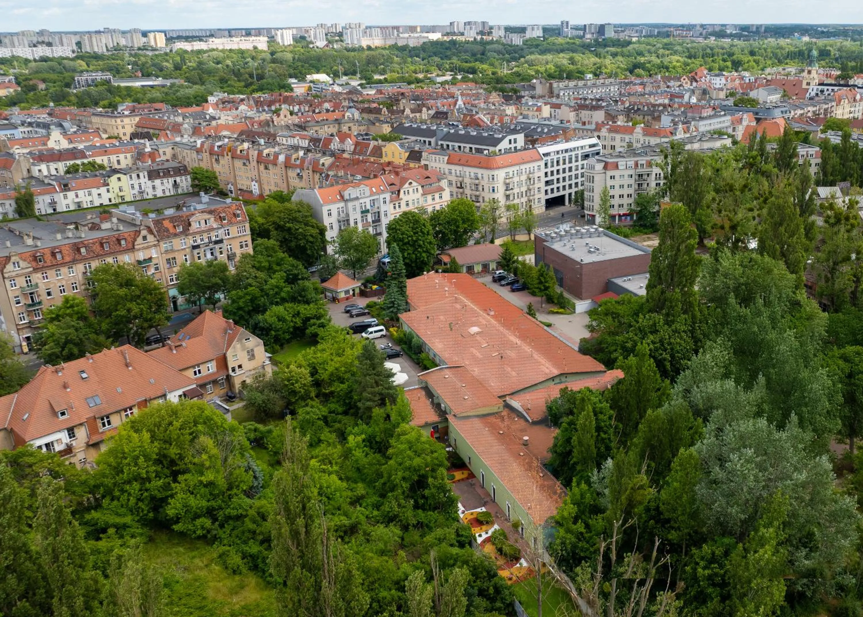 Property building in Hotel Topaz Poznań Centrum